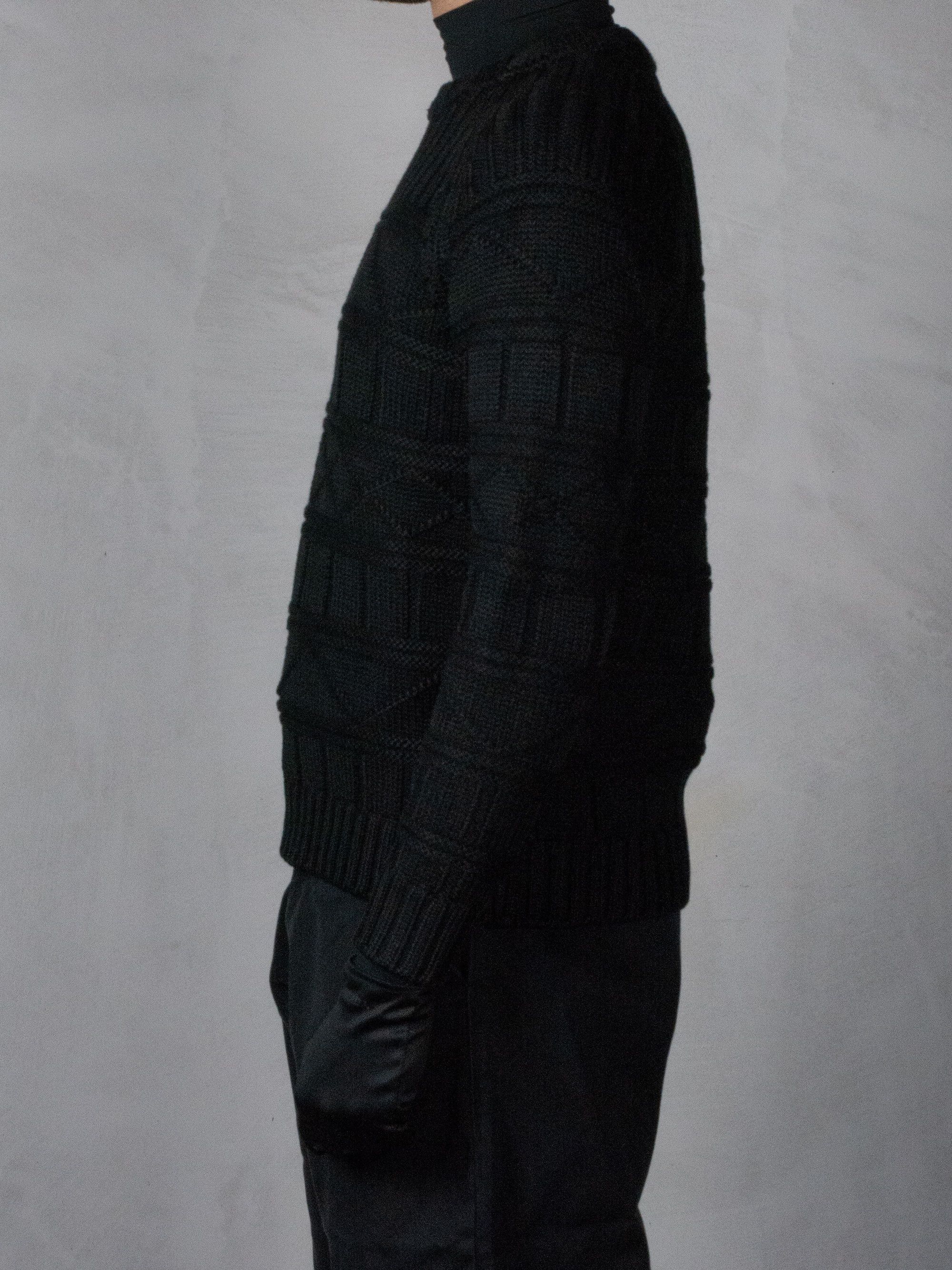 Gosha Rubchinskiy Gosha Rubchinskiy - A/W 2012 - intarsia knit sweater Size US M / EU 48-50 / 2 - 7 Thumbnail