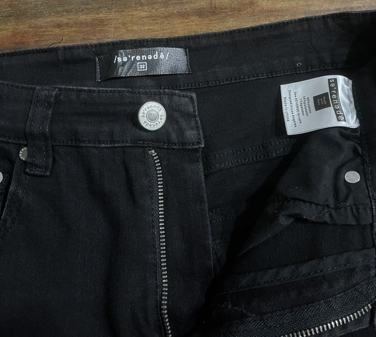 SERENEDE Serenede Parachute Black Jeans 99%IS Designed Size US 30 / EU 46 - 9 Thumbnail