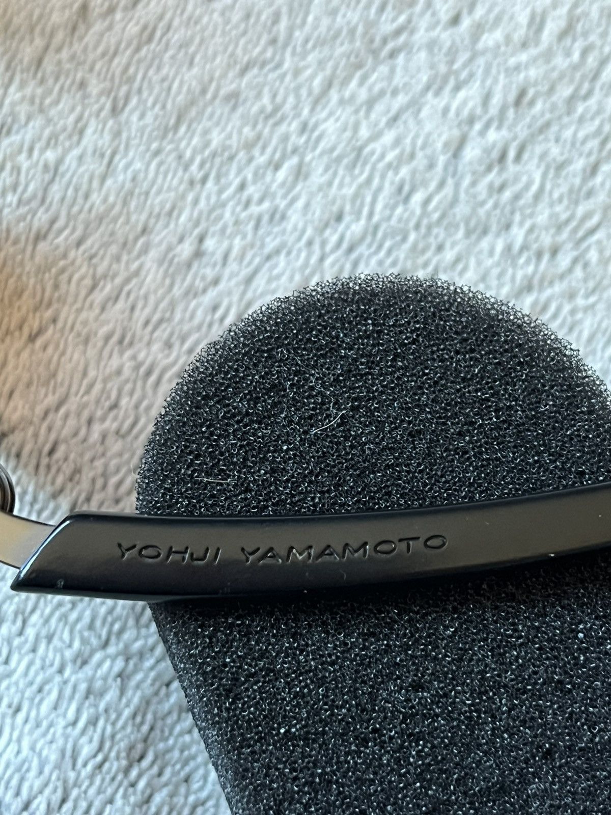 Vintage × Yohji Yamamoto Yohji Yamamoto 52-2703 Round Sunglass 90’s Japan Designer Size ONE SIZE - 3 Thumbnail