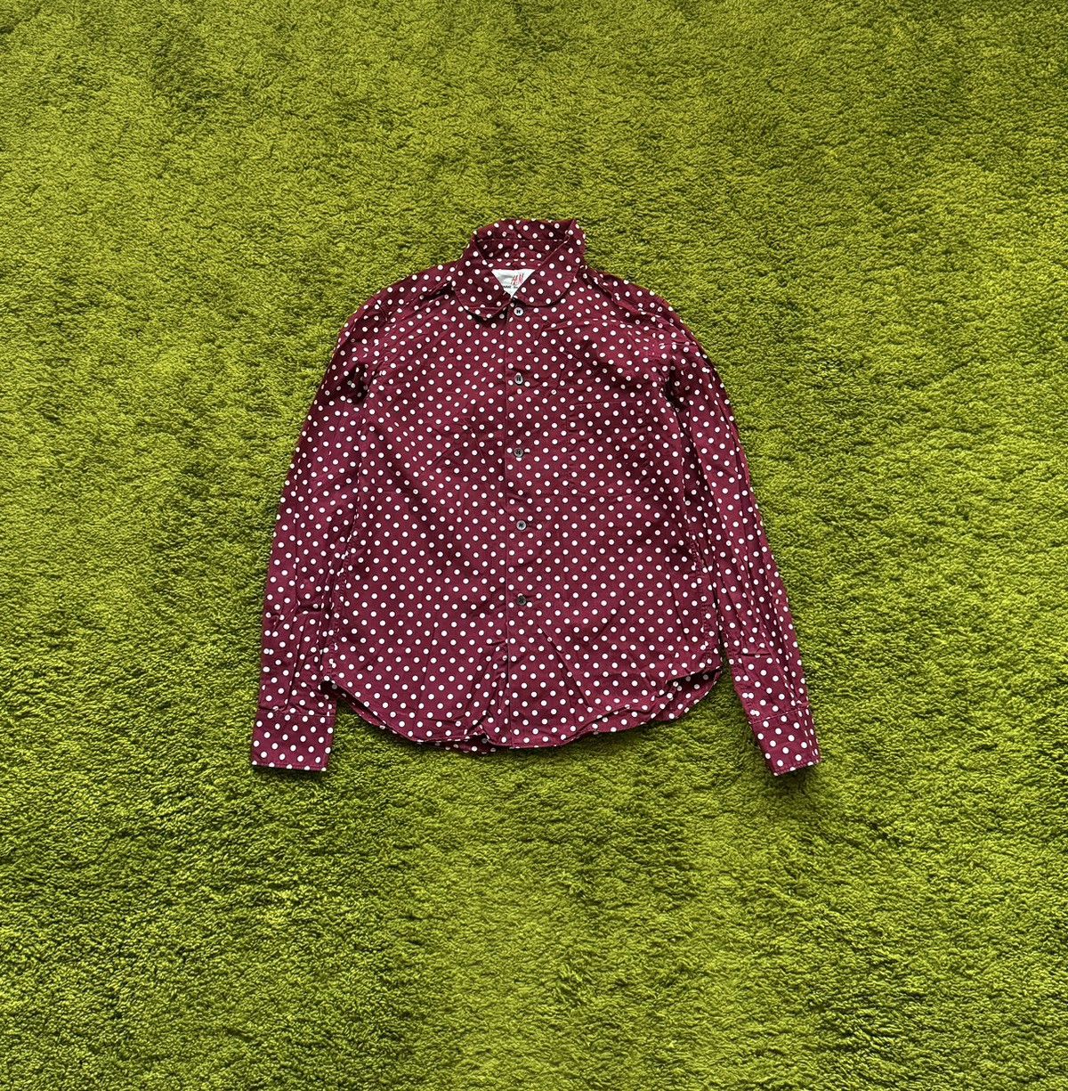 Comme des Garcons × Japanese Brand Comme des Garçons CDG x H&M avant garde polk dot shirt Size S / US 4 / IT 40 - 1 Thumbnail
