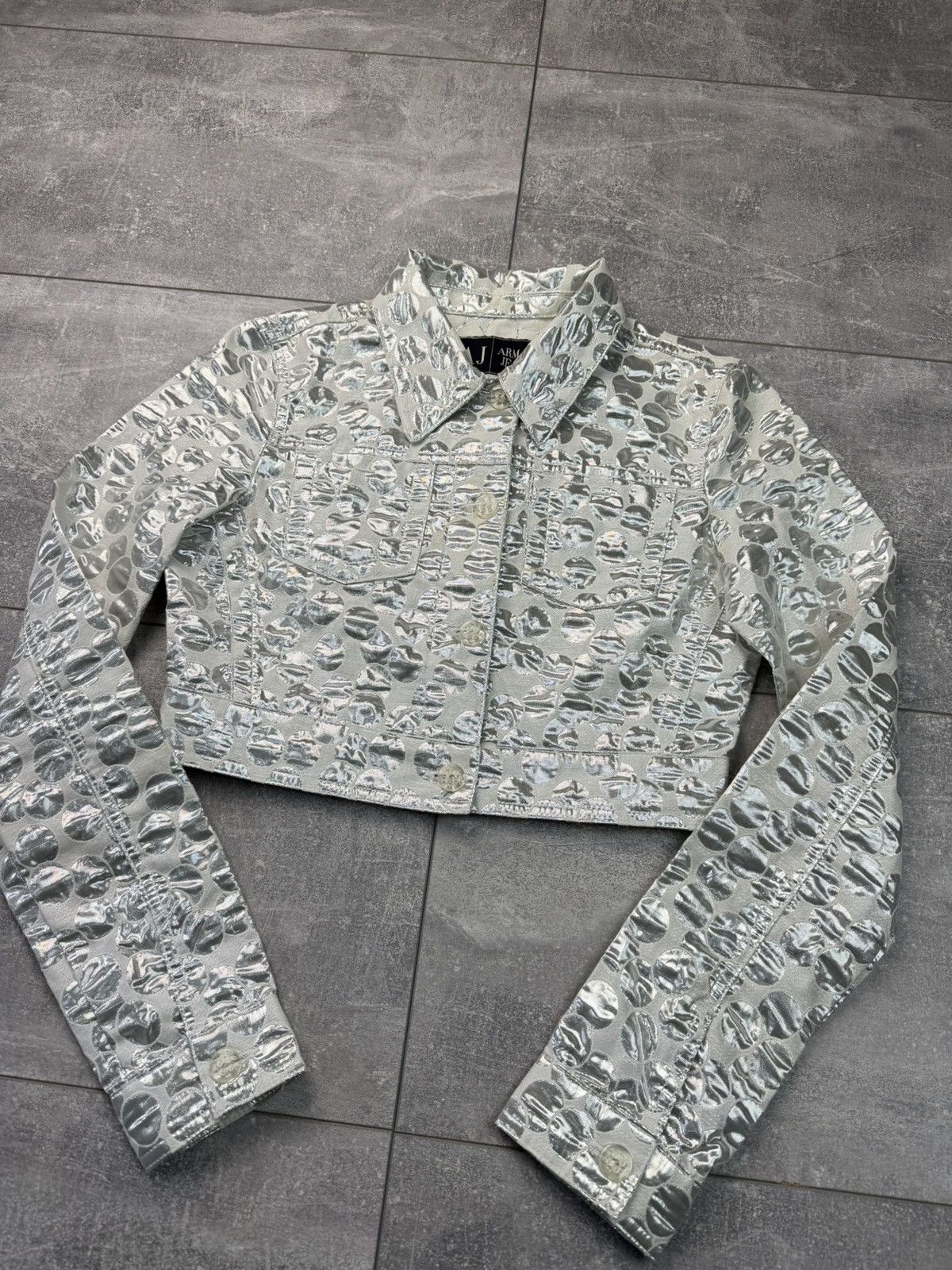 Armani Armani Jeans Vintage Cotton Jacket Size S / US 4 / IT 40 - 3 Thumbnail