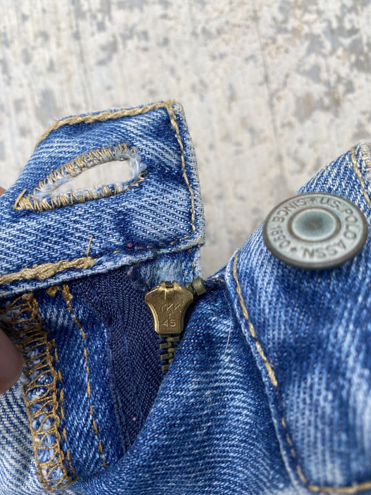 U.S. Polo Assn. Vintage U.S POLO ASSN. worker jeans Size US 32 / EU 48 - 10 Thumbnail