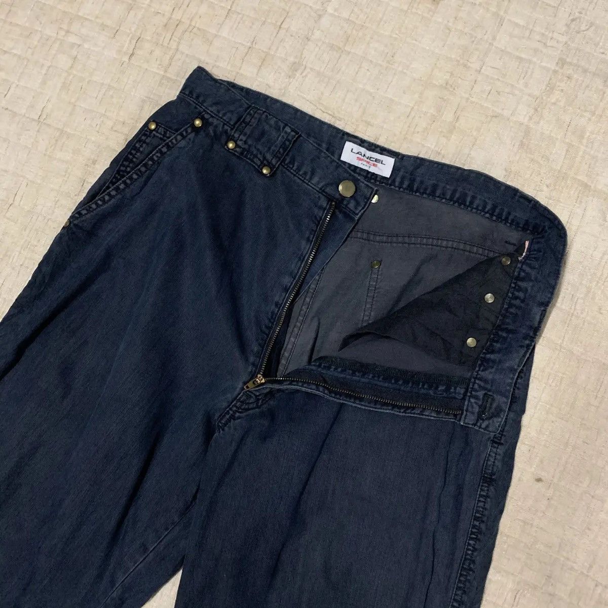 Lancel ⚡️ FLASH SALE ⚡️ LANCEL Spice Paris Embroidery Chino Pants Size US 30 / EU 46 - 6 Thumbnail