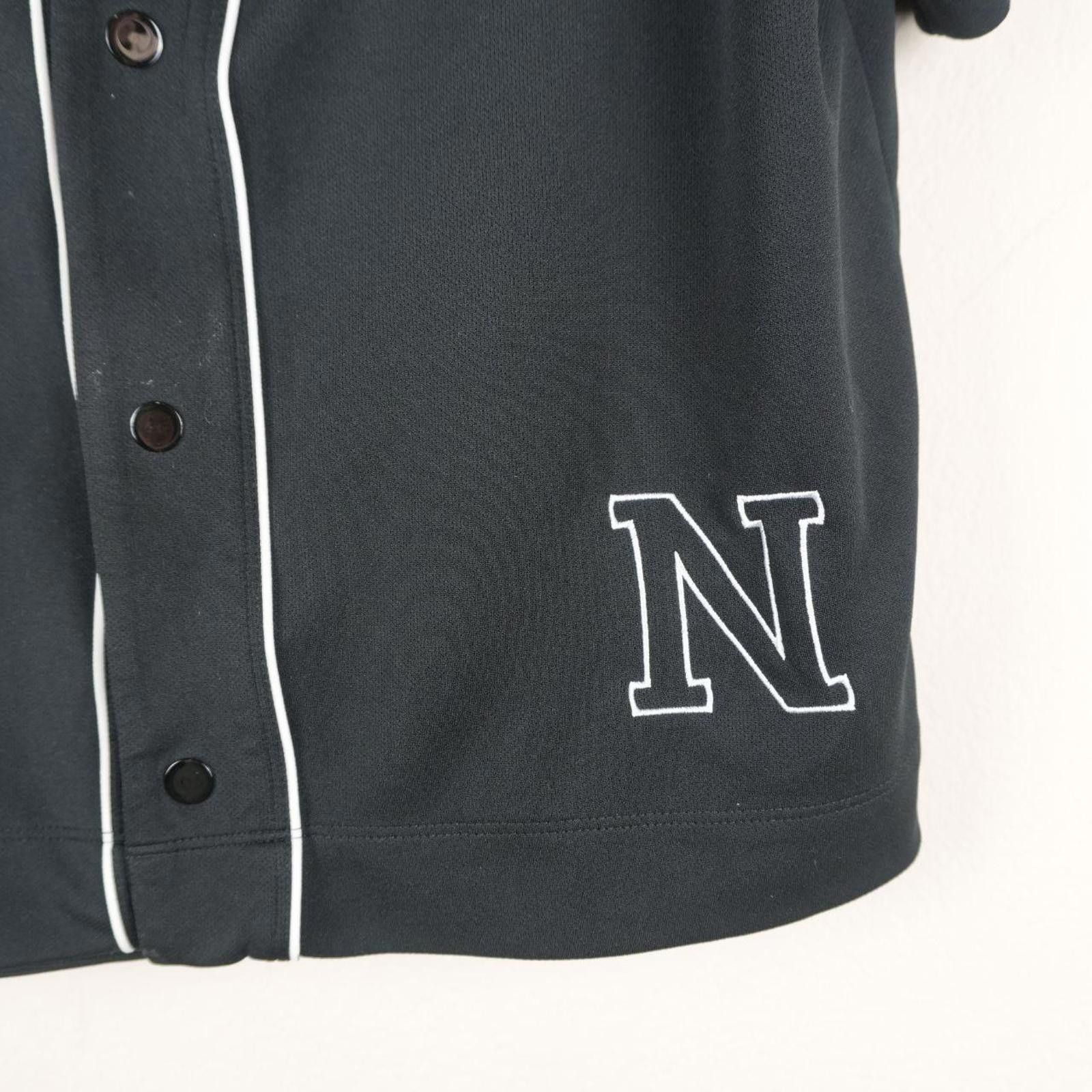 Nike Nike Shirt Kid's XL Black Dri Fit Baseball Size US XXS / EU 40 - 2 Thumbnail