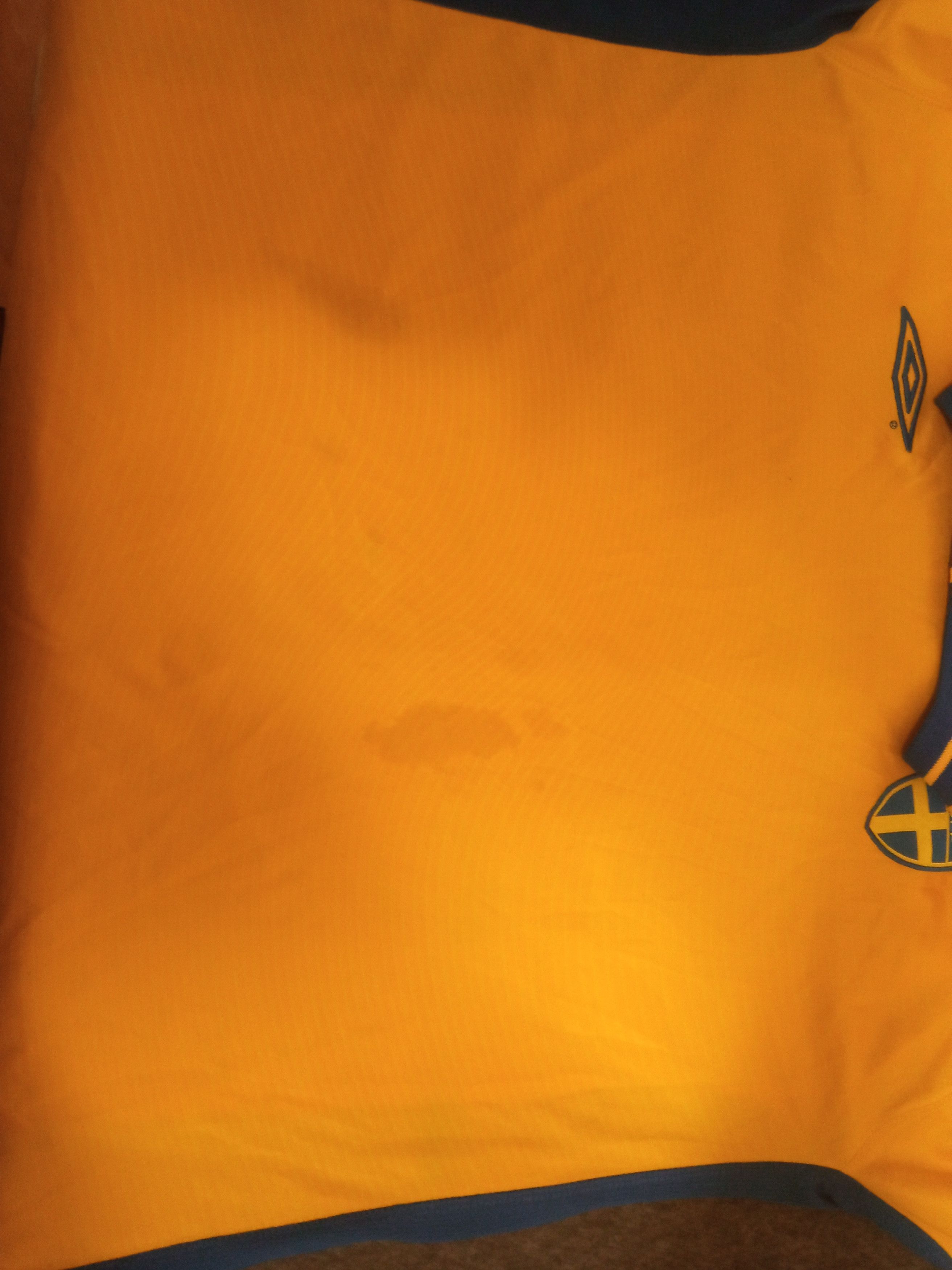 Umbro × Vintage SWEDEN NATIONAL TEAM 2003/2005 HOME FOOTBALL SHIRT UMBRO Size US XL / EU 56 / 4 - 9 Thumbnail