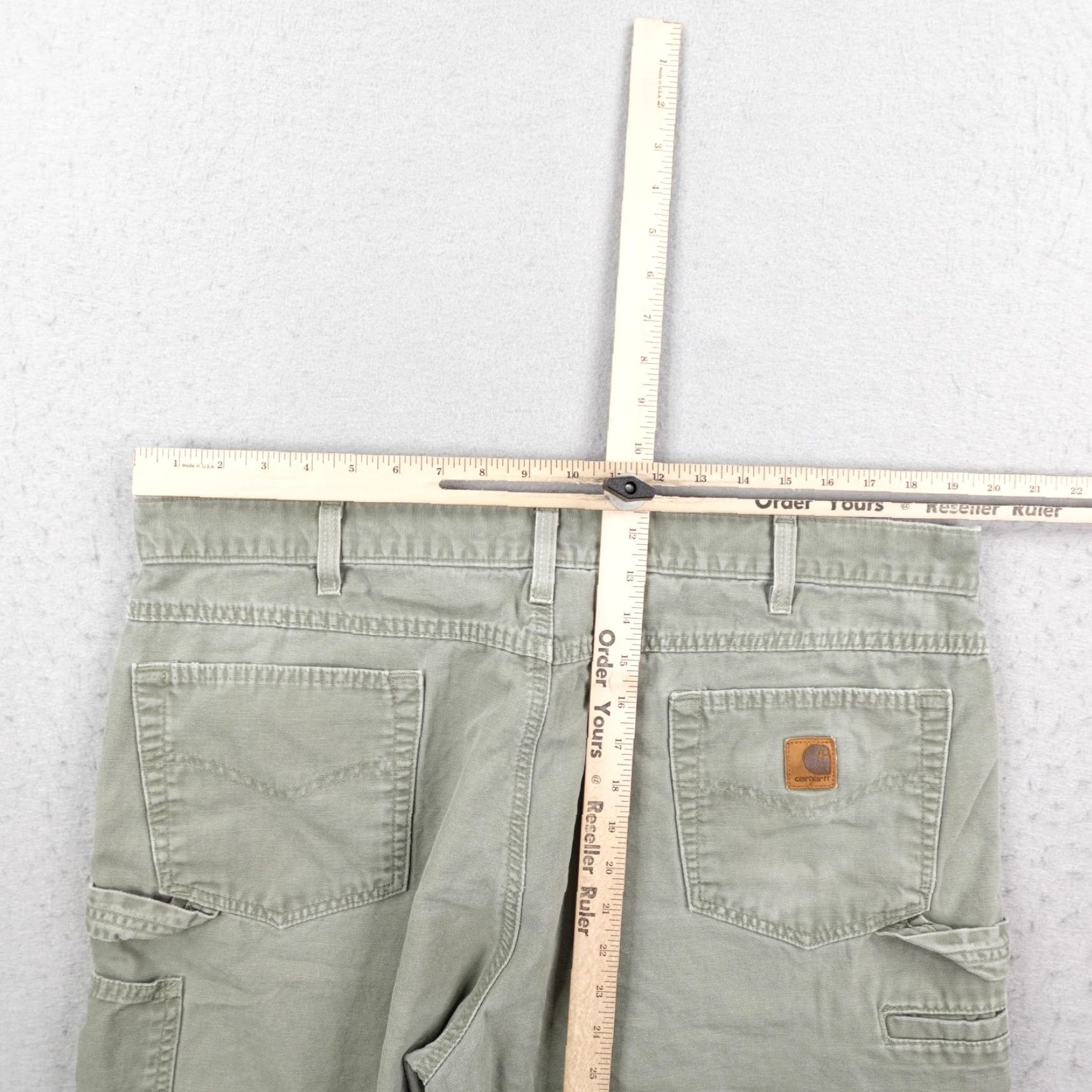 Carhartt VINTAGE Carhartt Cargo Shorts 40 Green Canvas Utility Outdoor Y2K Mens Size US 40 / EU 56 - 7 Thumbnail