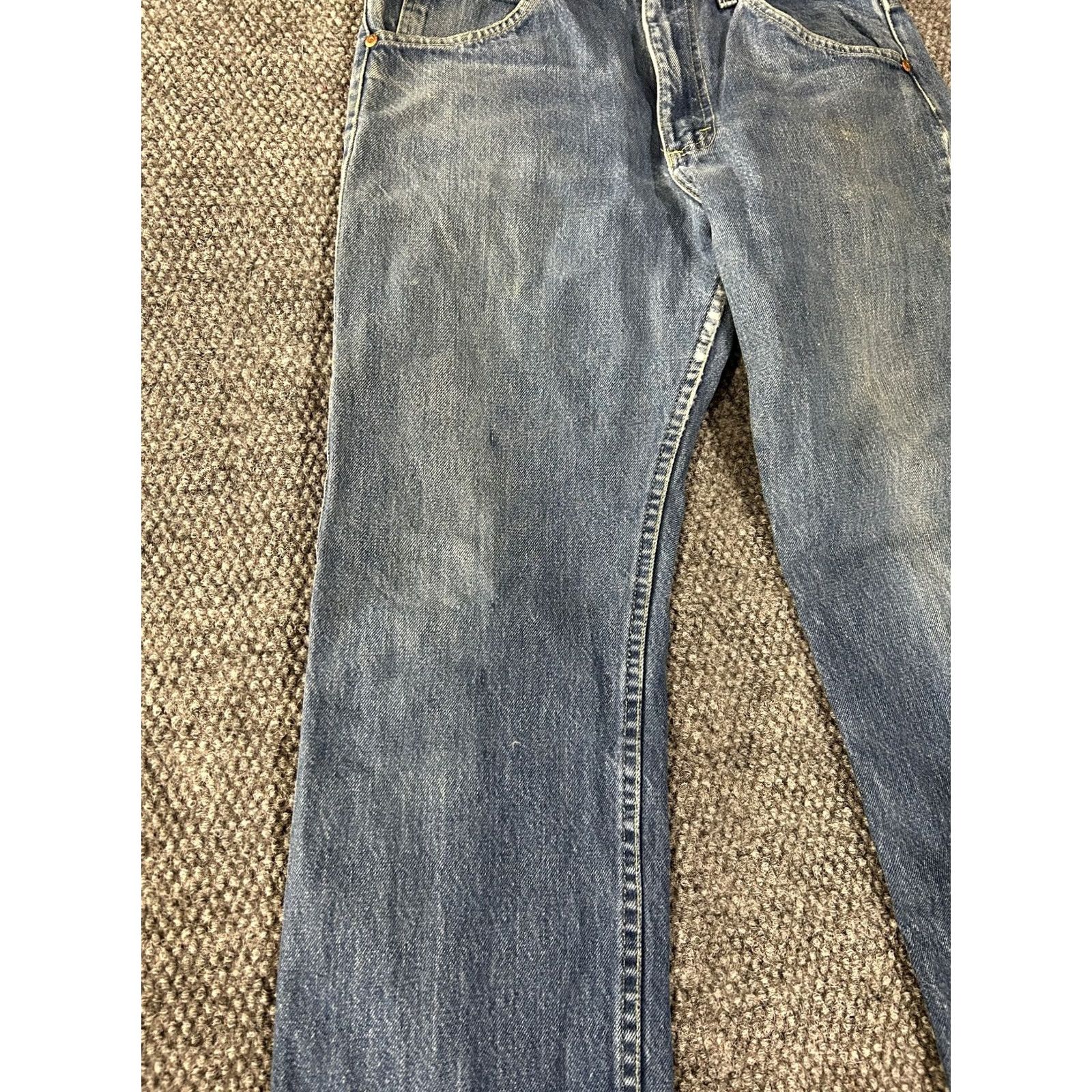 Lee VINTAGE Lee Jeans Womens 16 Blue High Rise Tapered Leg 90s Denim 5-Pocket Mens? Womens Size 38" / US 16 / IT 52 - 4 Thumbnail
