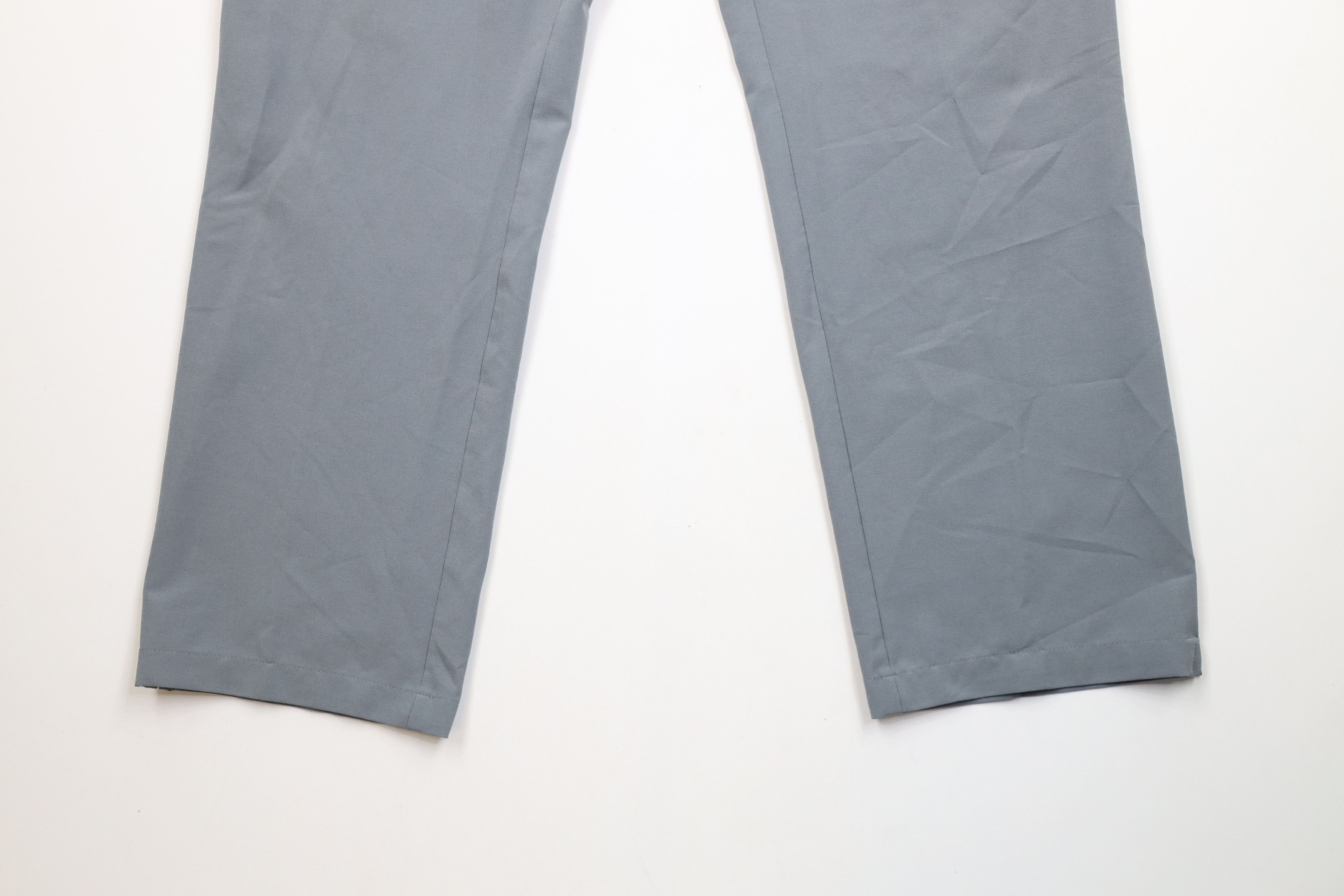 Adidas × Vintage Vintage Y2K Adidas Golf Stretch Wide Leg Chino Pants Gray Size US 40 / EU 56 - 4 Thumbnail