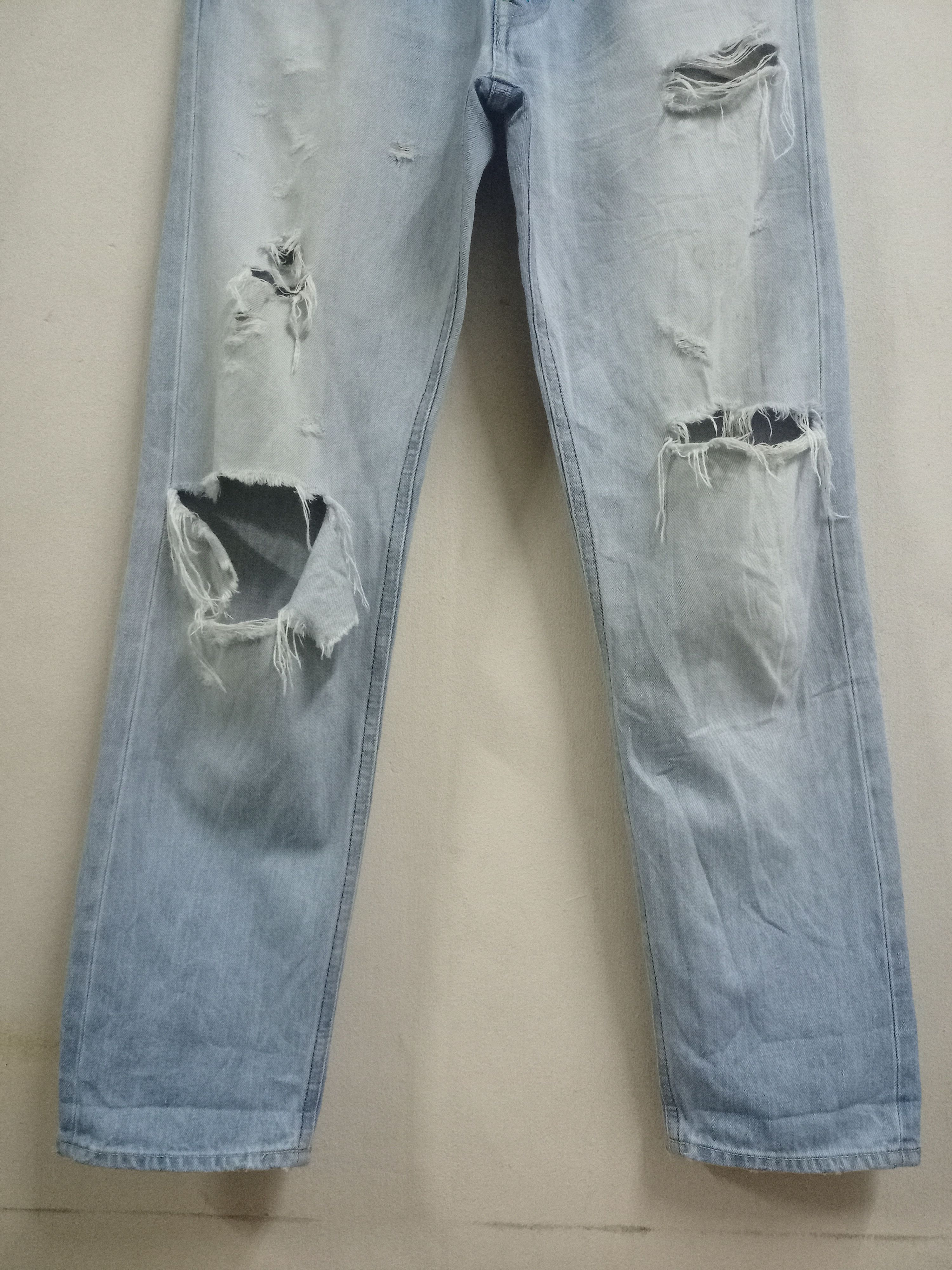 J.S. Homestead × Journal Standard SALES 🔥 Vintage Journal Standard Homestead Distressed Jeans Size US 32 / EU 48 - 6 Thumbnail