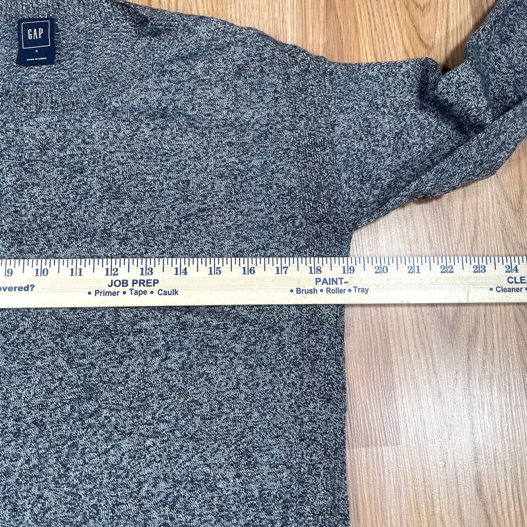Gap Gap Sweater Women’s Size S Small Gray Knit Round Crew Neck Long Sleeve Pullover Size S / US 4 / IT 40 - 4 Thumbnail