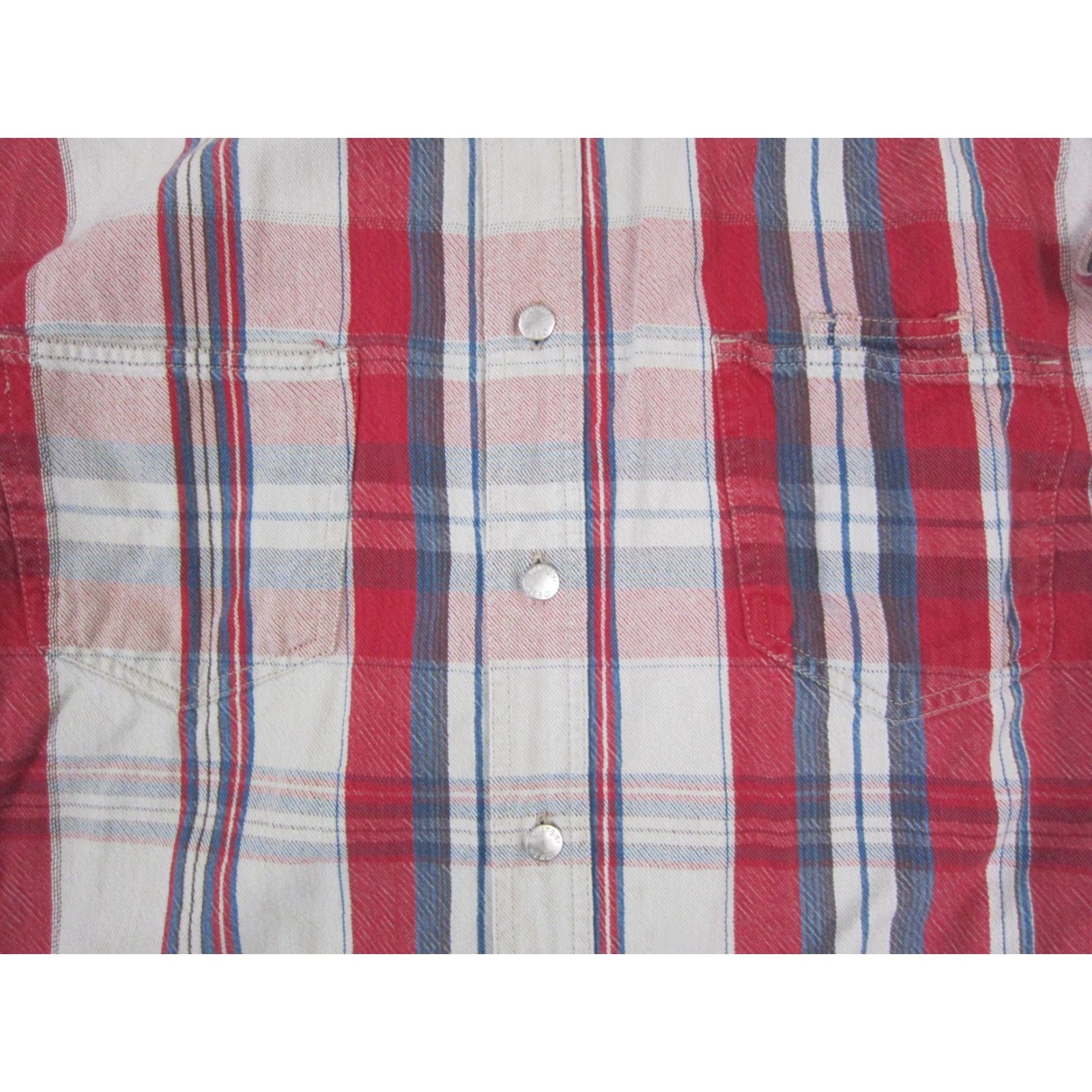 Wrangler VINTAGE Wrangler Shirt Mens XL Red Plaid Western Rodeo 90s Cotton Denim Button-Up Collared Long Sleeve Pockets Men's Size US XL / EU 56 / 4 - 2 Thumbnail