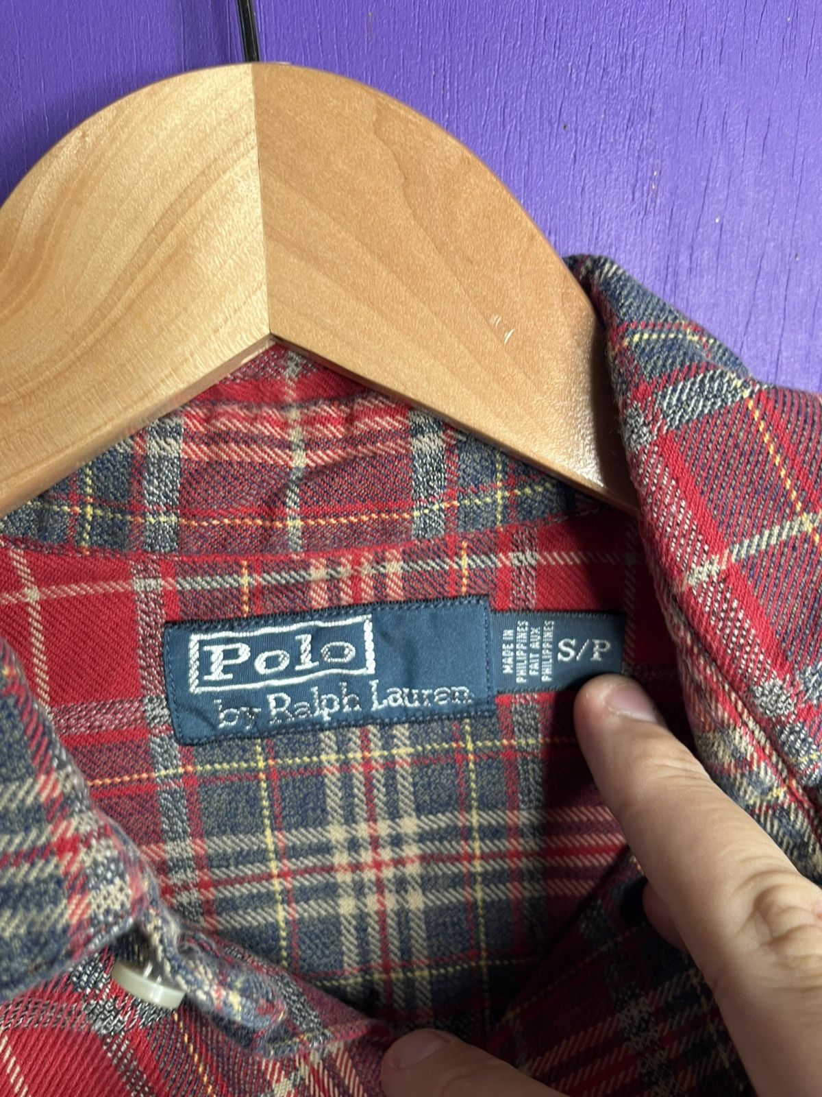 Polo Ralph Lauren × Vintage Vintage 90s Polo Ralph Lauren western plaid pearl snap Size US M / EU 48-50 / 2 - 4 Thumbnail