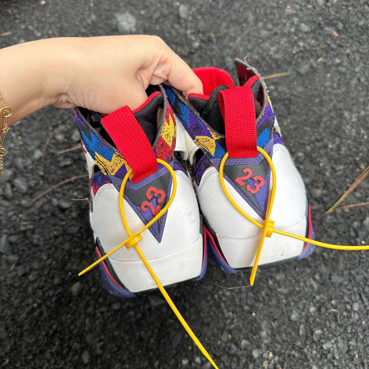 Jordan Brand Air Jordan Retro 7 Nothing But Net 304775-142 Size US 8.5 / EU 41-42 - 5 Thumbnail