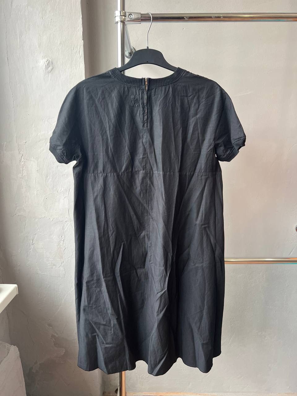 hannes roether HANNES ROETHER MINIMALIST RELAXED FIT BLACK DRESS SIZE XXL Size XXL / US 16-18 / IT 52-54 - 11 Thumbnail