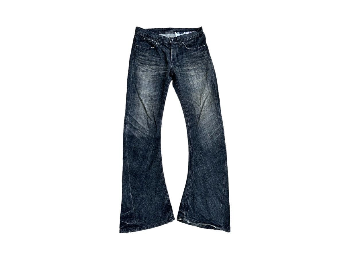Japanese Brand Rare JAPANESE BRAND Ultra Wide Opium Style Flare Jeans Size US 30 / EU 46 - 5 Thumbnail