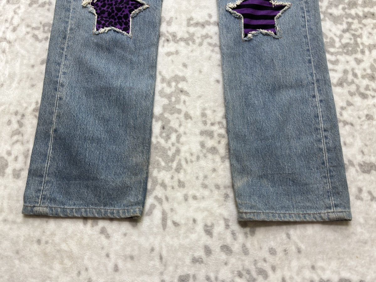 Levi's Levi’s 501 Custom Patchwork 90s Straight Denim Size US 30 / EU 46 - 7 Thumbnail