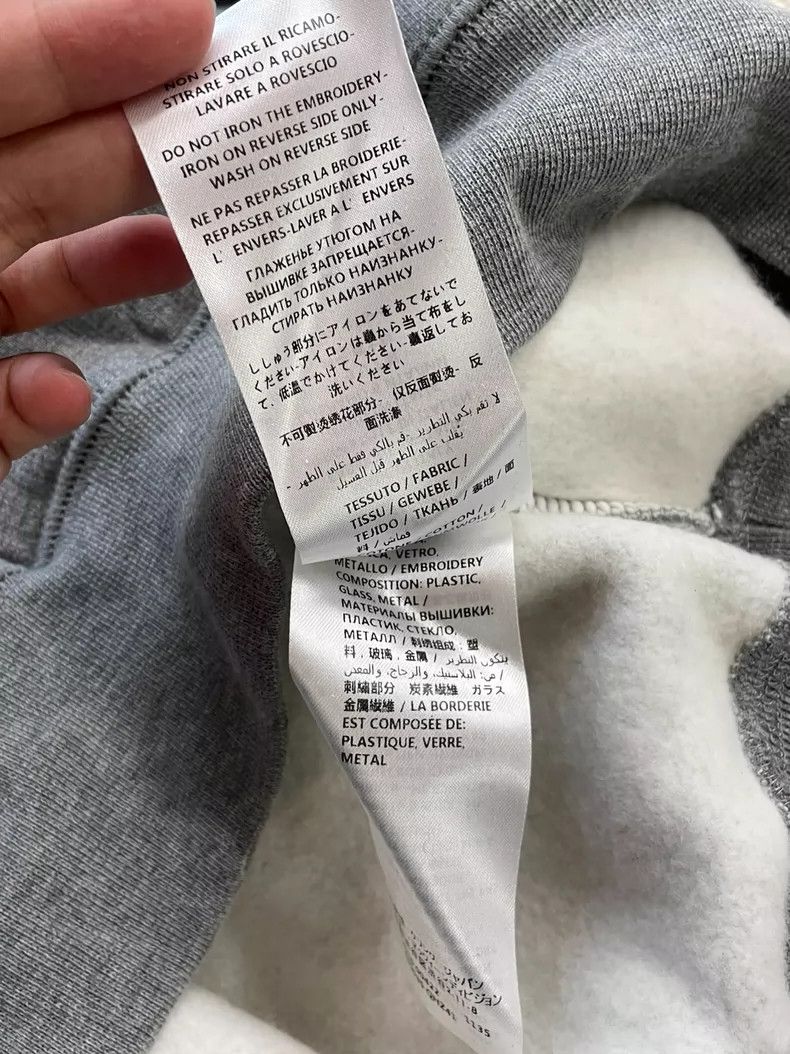 Alexander McQueen Alexander Mcqueen Gray butterfly hand sequin sweatshirt Size XS / US 0-2 / IT 36-38 - 6 Thumbnail