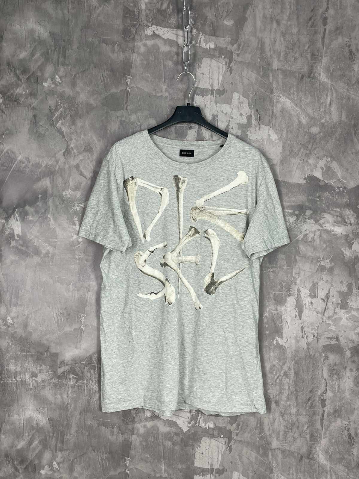 Diesel Diesel Avant Garde Y2K Vintage Japanese Logo T shirt Size US XL / EU 56 / 4 - 1 Thumbnail