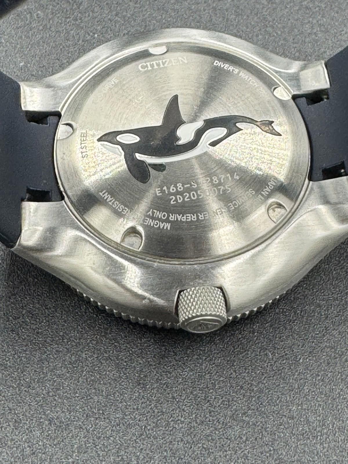 Citizen CITIZEN PROMASTER MARINE BN0231-01L Eco-Drive Diver's Orca Size ONE SIZE - 3 Thumbnail