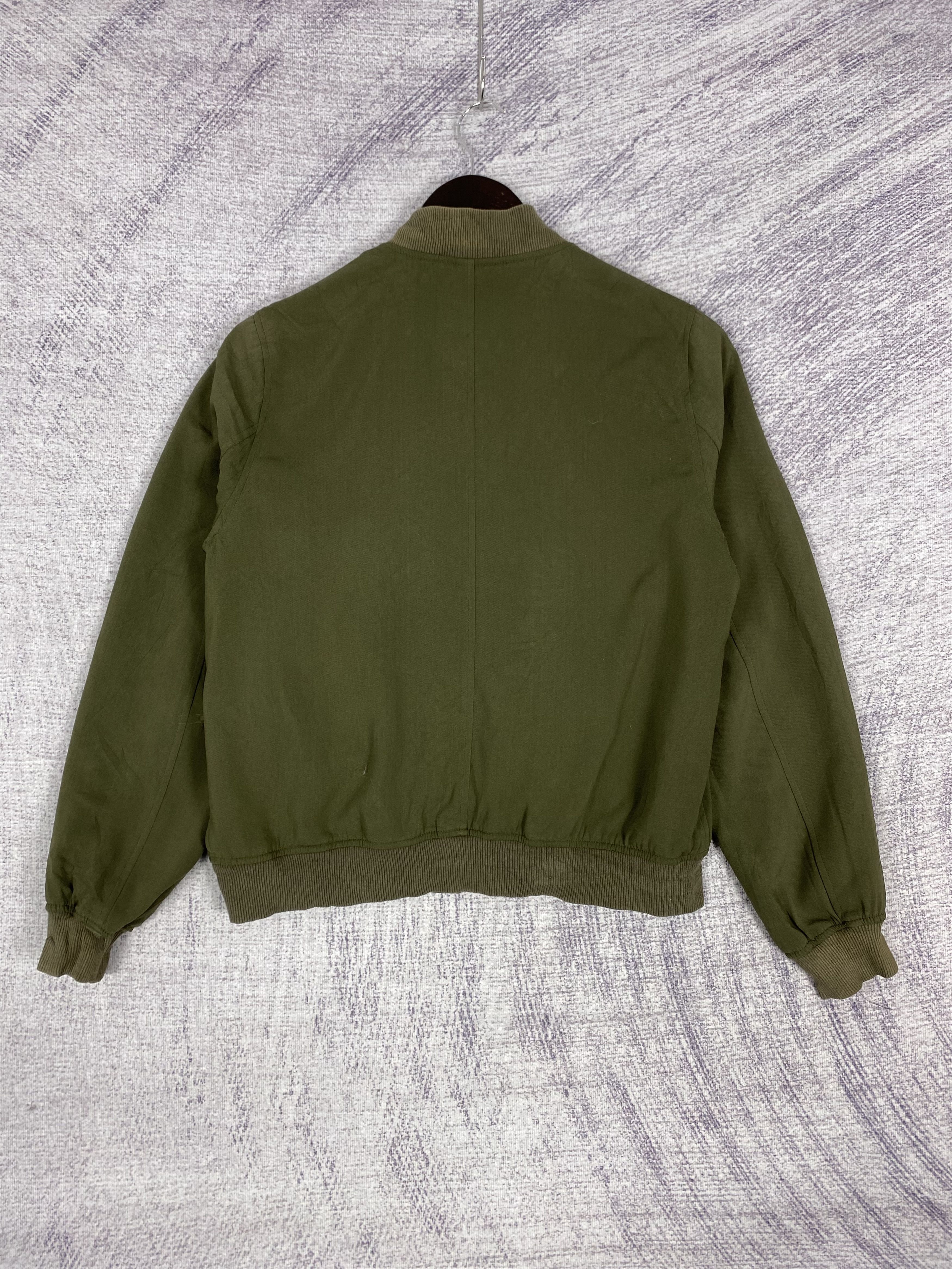 Japanese Brand Vintage White Fran Zip Up Bomber Jacket Size US M / EU 48-50 / 2 - 5 Thumbnail