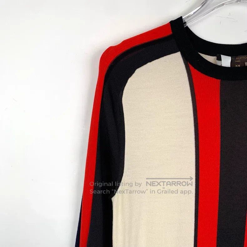 Louis Vuitton Louis Vuitton Logo monogrammed wool-blend silk-block long- Size XS / US 0-2 / IT 36-38 - 3 Thumbnail