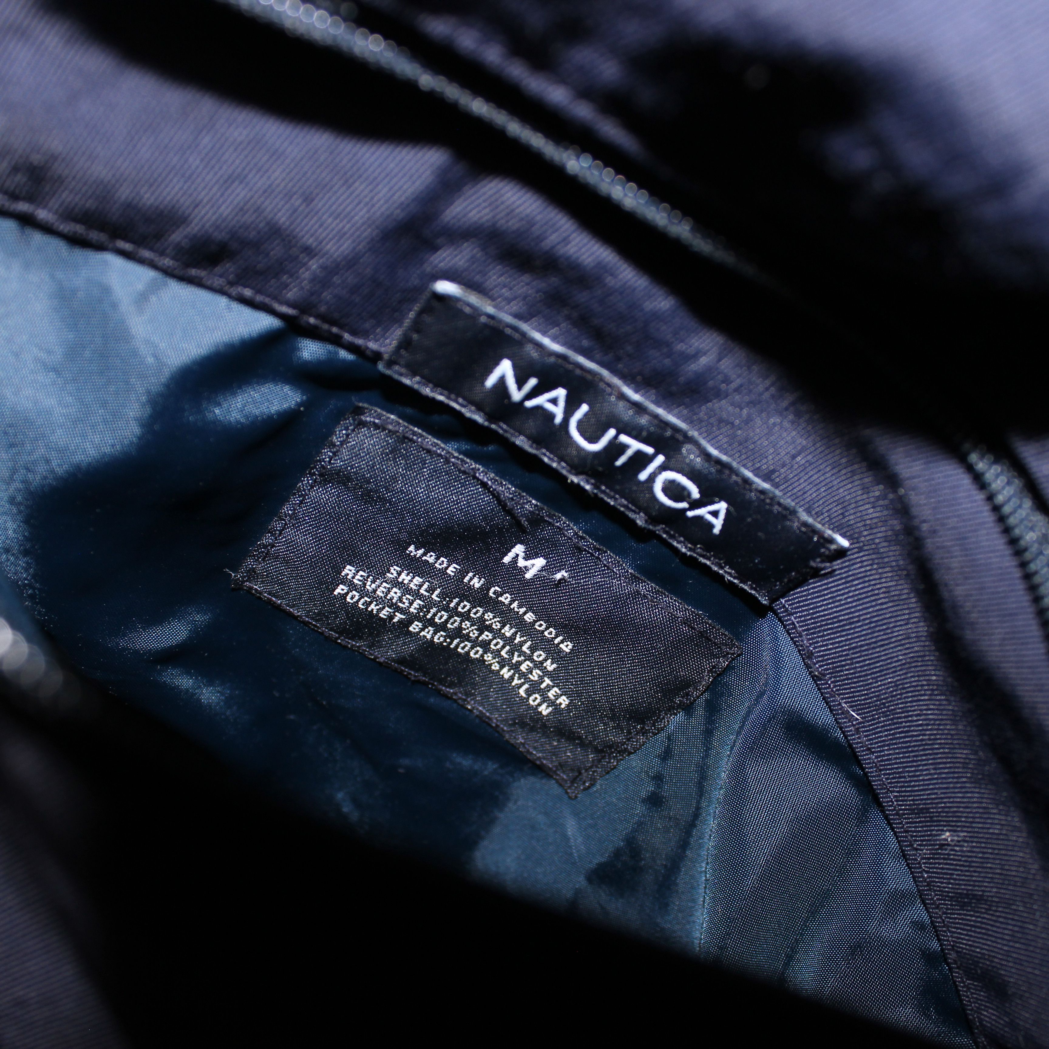 Nautica Nautica reversible jacket men M fleece nylon Size US M / EU 48-50 / 2 - 7 Thumbnail