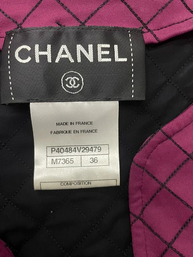 Chanel chanel Red diamond checkered lace-up sleeveless dress Size XS / US 0-2 / IT 36-38 - 3 Thumbnail