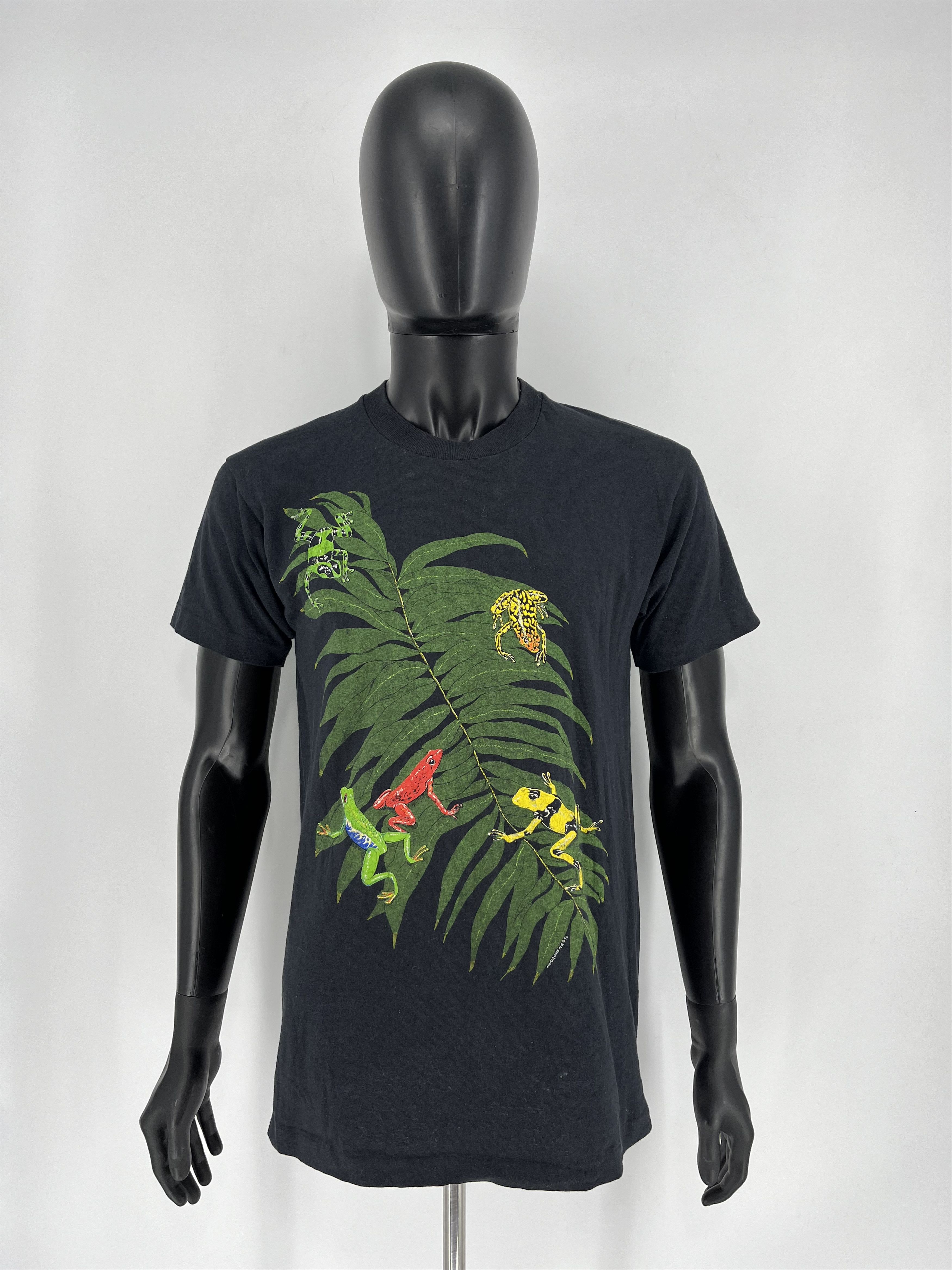 Vintage Vintage Harlequin Mens Wildlife Tree Frogs Single Stitch USA Size US M / EU 48-50 / 2 - 2 Thumbnail