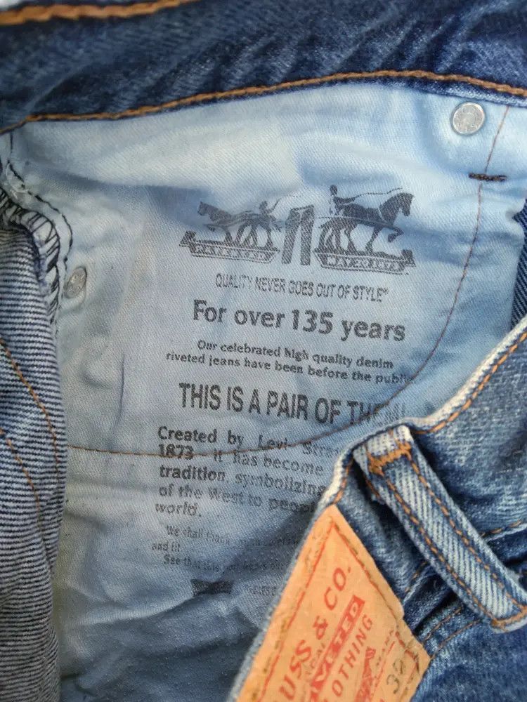 Levi's Vintage Levi's Jeans 505 Distressed Denim 30x29 Size US 30 / EU 46 - 7 Thumbnail
