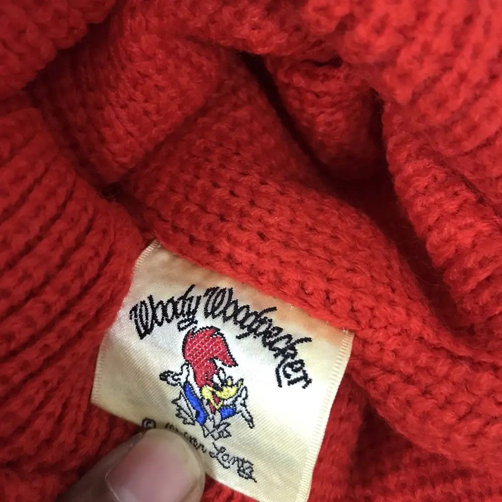 Cartoon Network × Universal Studios × Vintage Woody Woodpecker Beanie Hat Size ONE SIZE - 5 Thumbnail