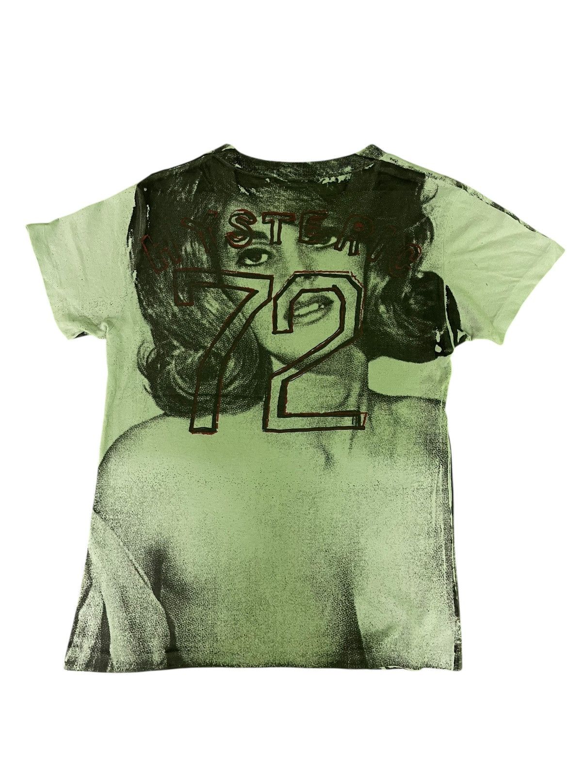 Hysteric Glamour Thrashed Vintage 90's Hysteric Glamour AOP Photoprint Tee Size ONE SIZE - 2 Thumbnail