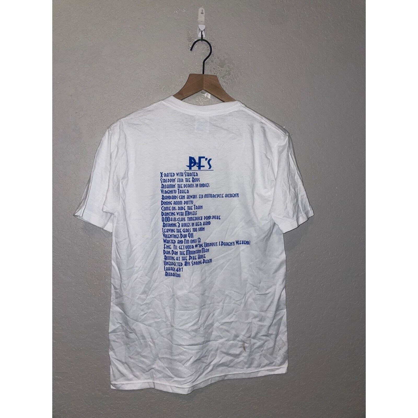 Jerzees Vintage College Shirt 914 PFG Virginity Taker Sexual Tee M Size US M / EU 48-50 / 2 - 1 Thumbnail