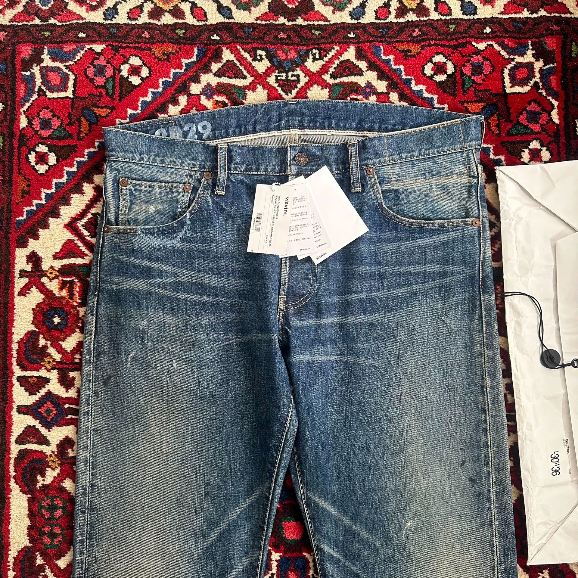 Visvim visvim 21aw 01.2D29 washed jeans W36L30 near mint Size US 36 / EU 52 - 3 Thumbnail