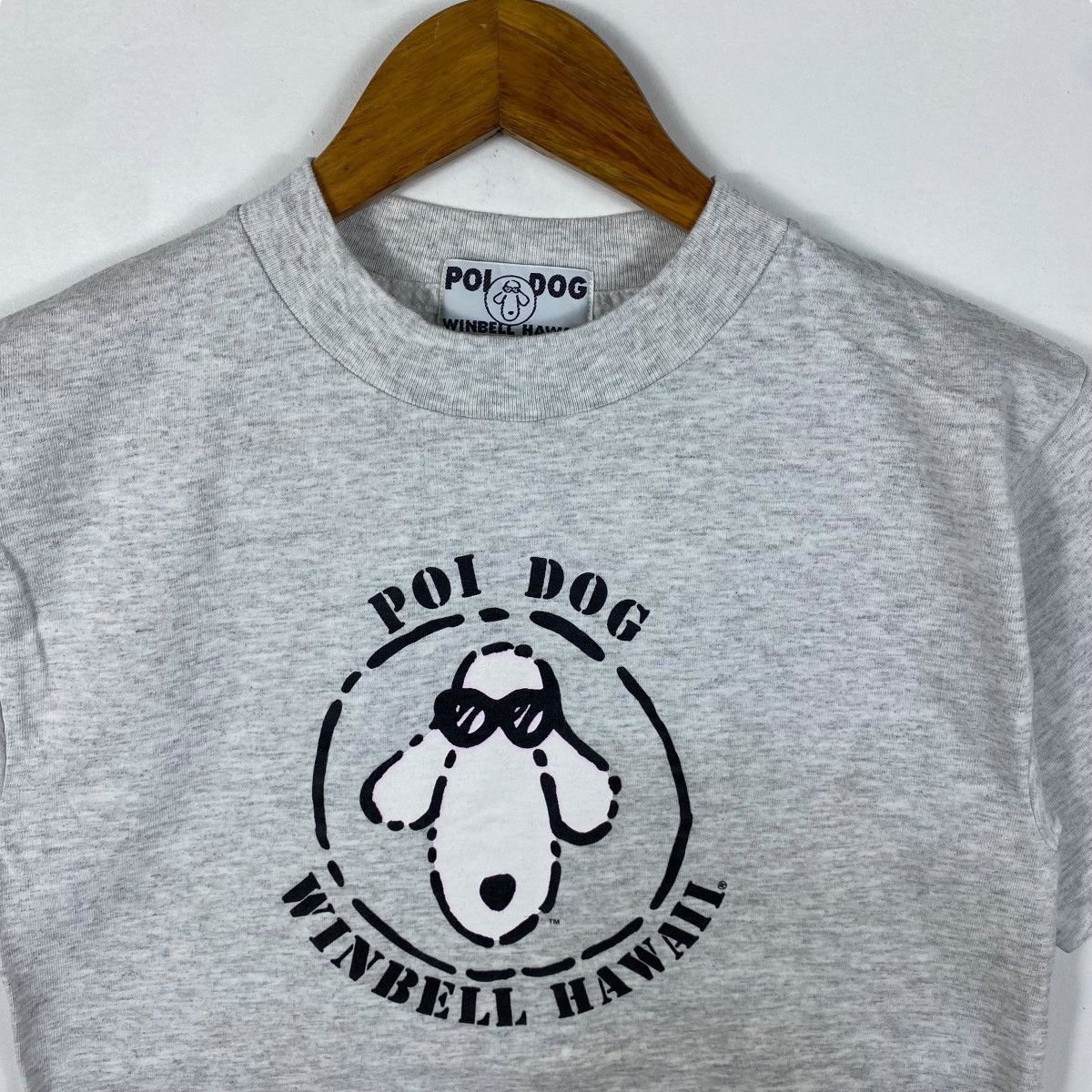 Vintage Vintage 90's POI DOG Winbell Hawaii Graphic Tee Shirt Small Size US S / EU 44-46 / 1 - 2 Thumbnail