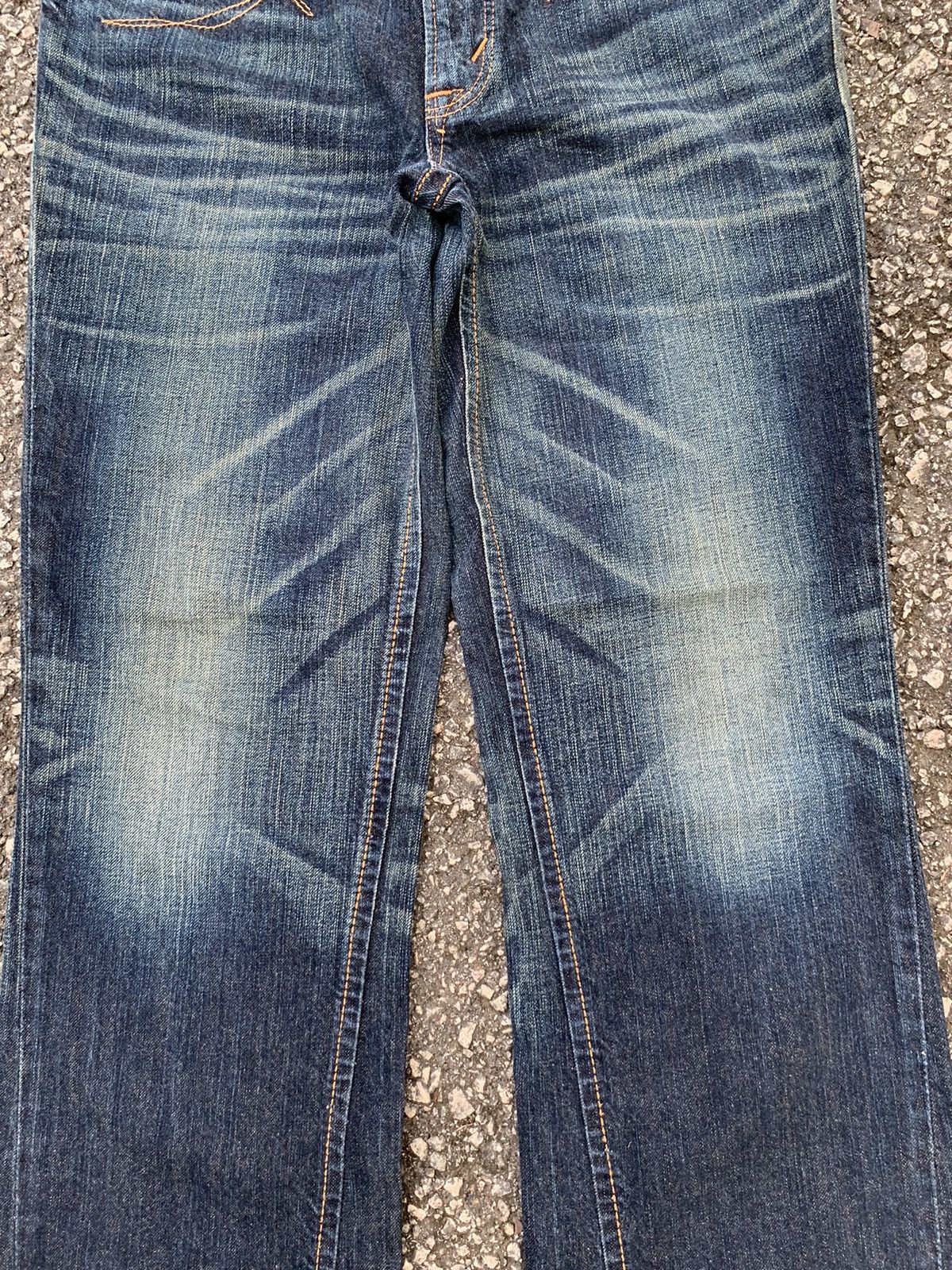 Edwin FLARE💥 EDWIN NAVAJO HIPPIES STYLE RUSTY DISTRESSED DENIM Size US 32 / EU 48 - 18 Thumbnail