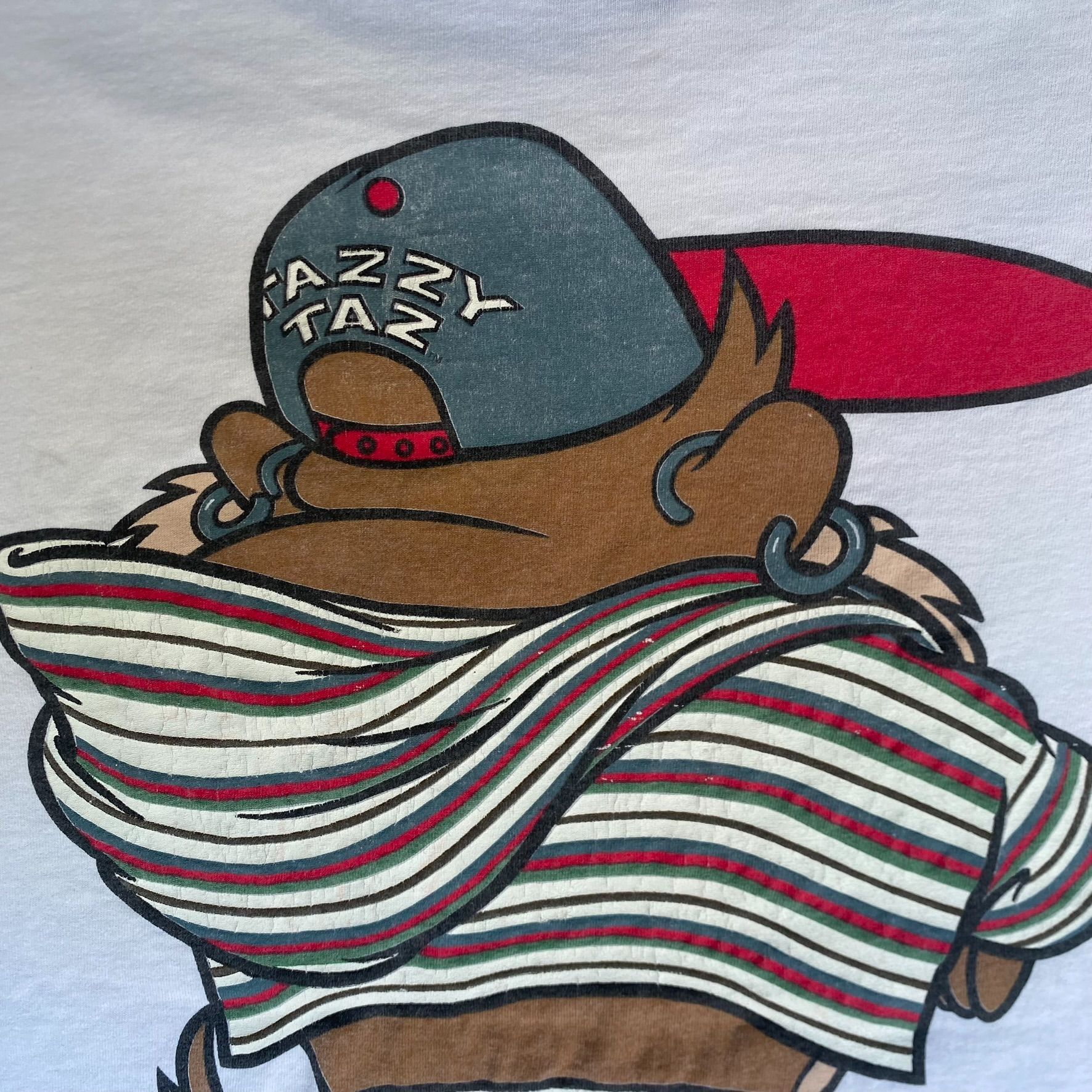 Vintage Vintage 90s Taz Tasmanian Devil Shirt Looney Tunes Retro Tee Size US XL / EU 56 / 4 - 8 Thumbnail