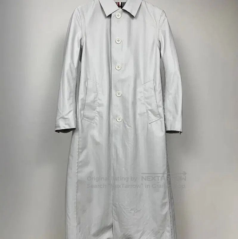 Thom Browne White Women's Trench Coat .