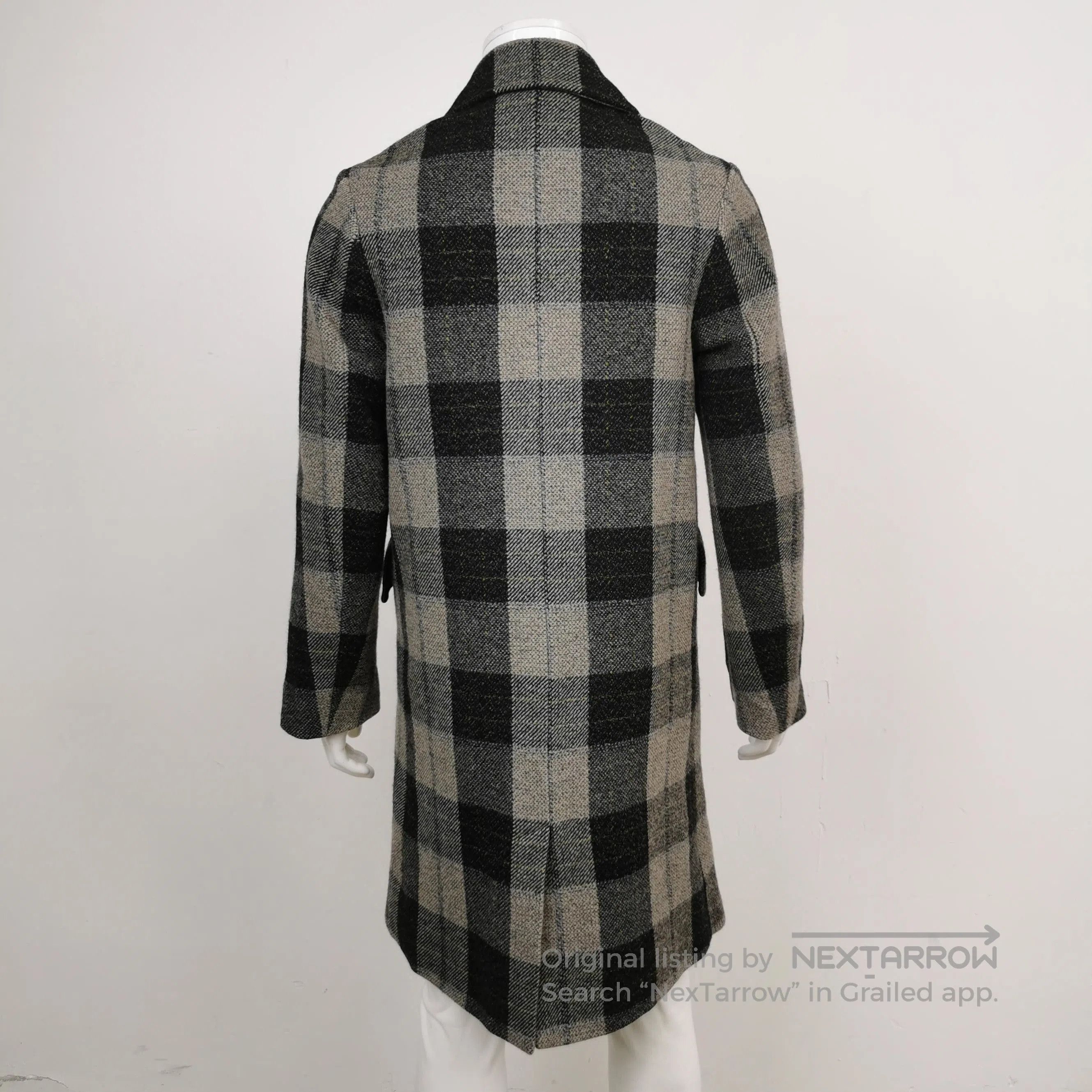 Acne Studios Acne Studios XS Wool Plaid Lapel Coat. Size US XS / EU 42 / 0 - 3 Thumbnail