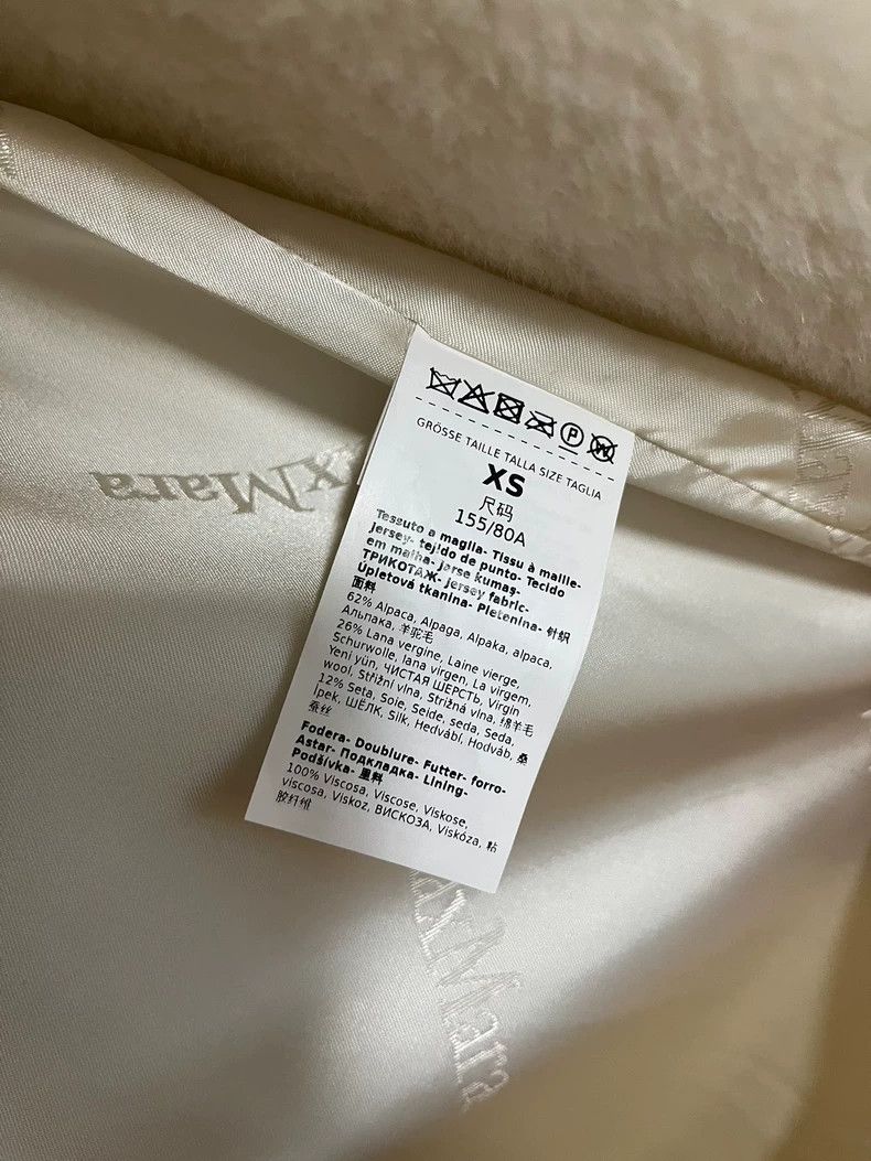 Max Mara Max Mara Teddy Bear Coat White Size XS / US 0-2 / IT 36-38 - 3 Thumbnail