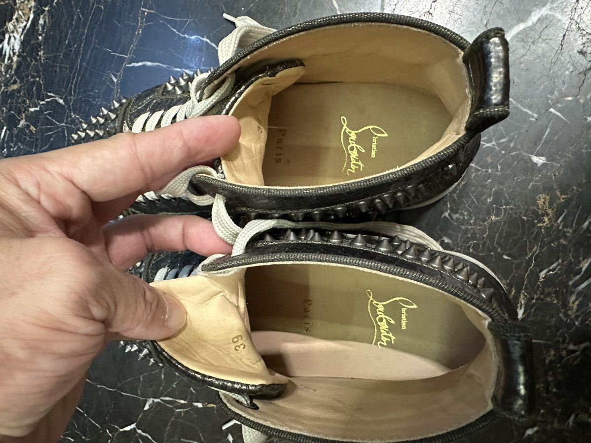Christian Louboutin Christian Louboutin High top Python sneaker Size US 6.5 / EU 39-40 - 7 Thumbnail