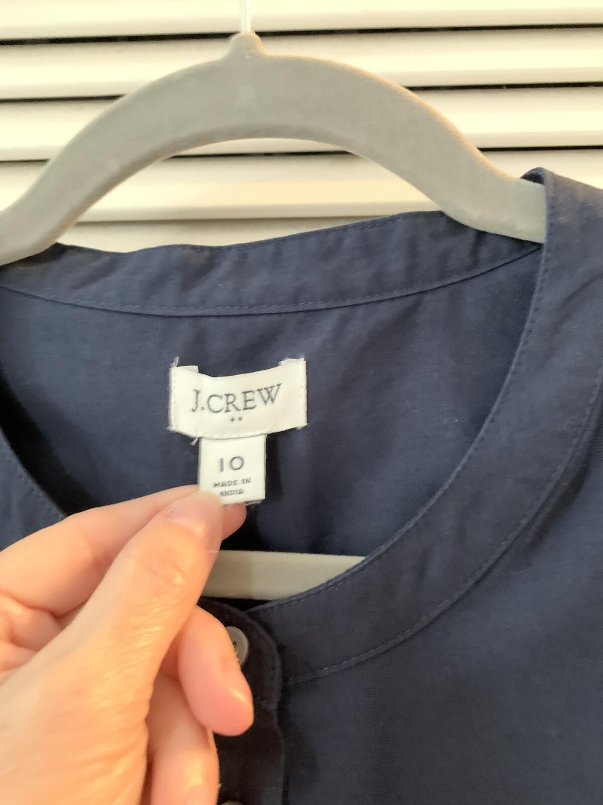 J.Crew J Crew Navy Dress Size L / US 10 / IT 46 - 5 Thumbnail