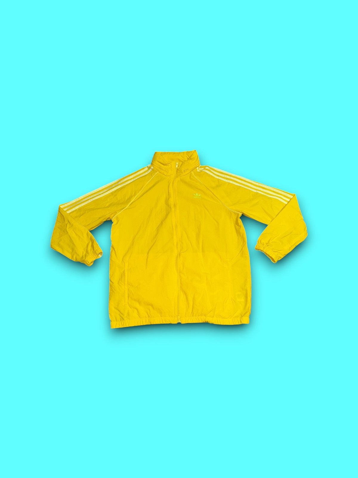 Adidas Adidas originals 3 stripe trefoil windbreaker jacket large Size US L / EU 52-54 / 3 - 1 Thumbnail