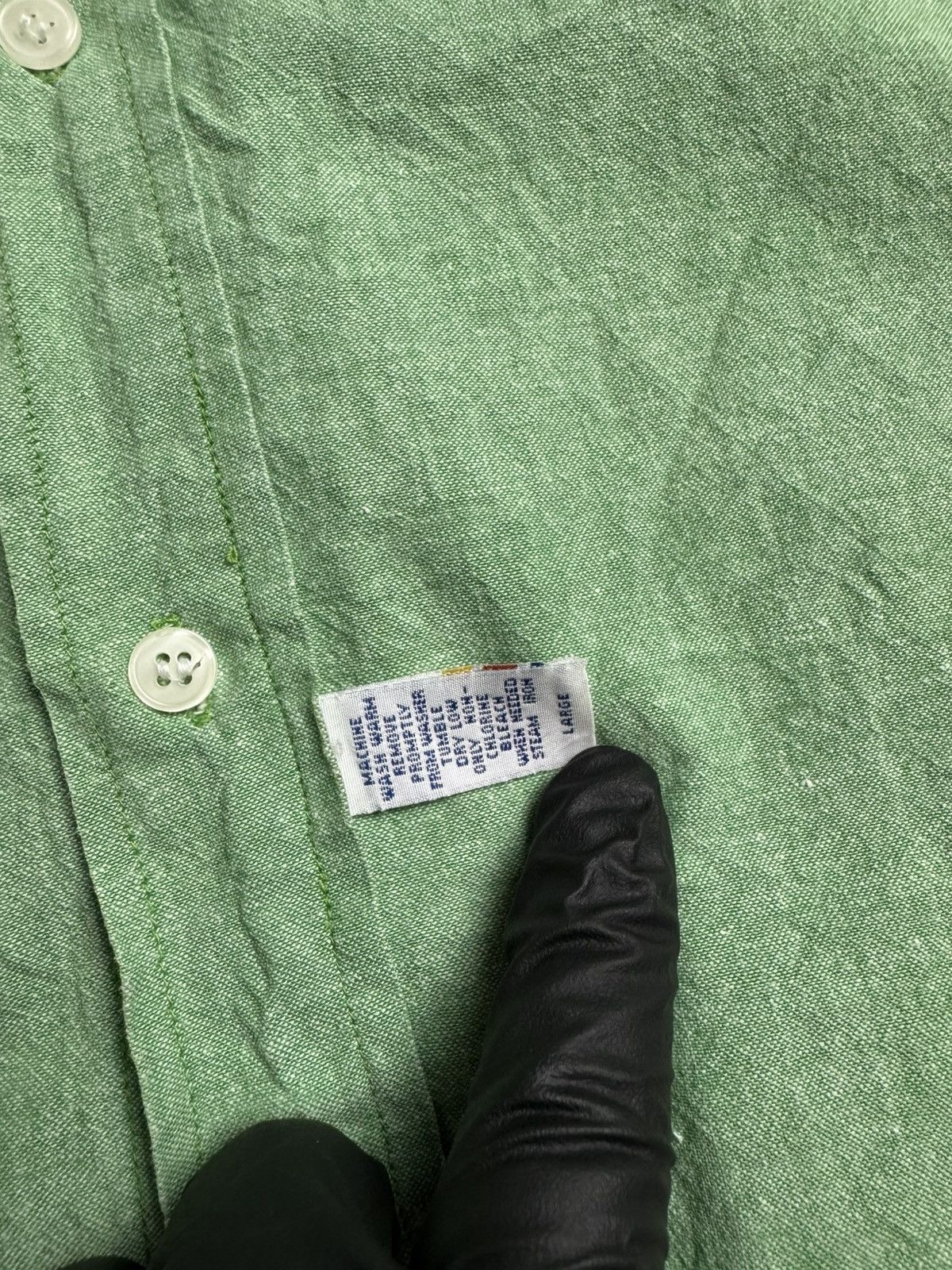 Polo Ralph Lauren VNTG Y2K Polo Ralph Lauren Shirt flannel RARE long SLEEVE Size US L / EU 52-54 / 3 - 7 Thumbnail