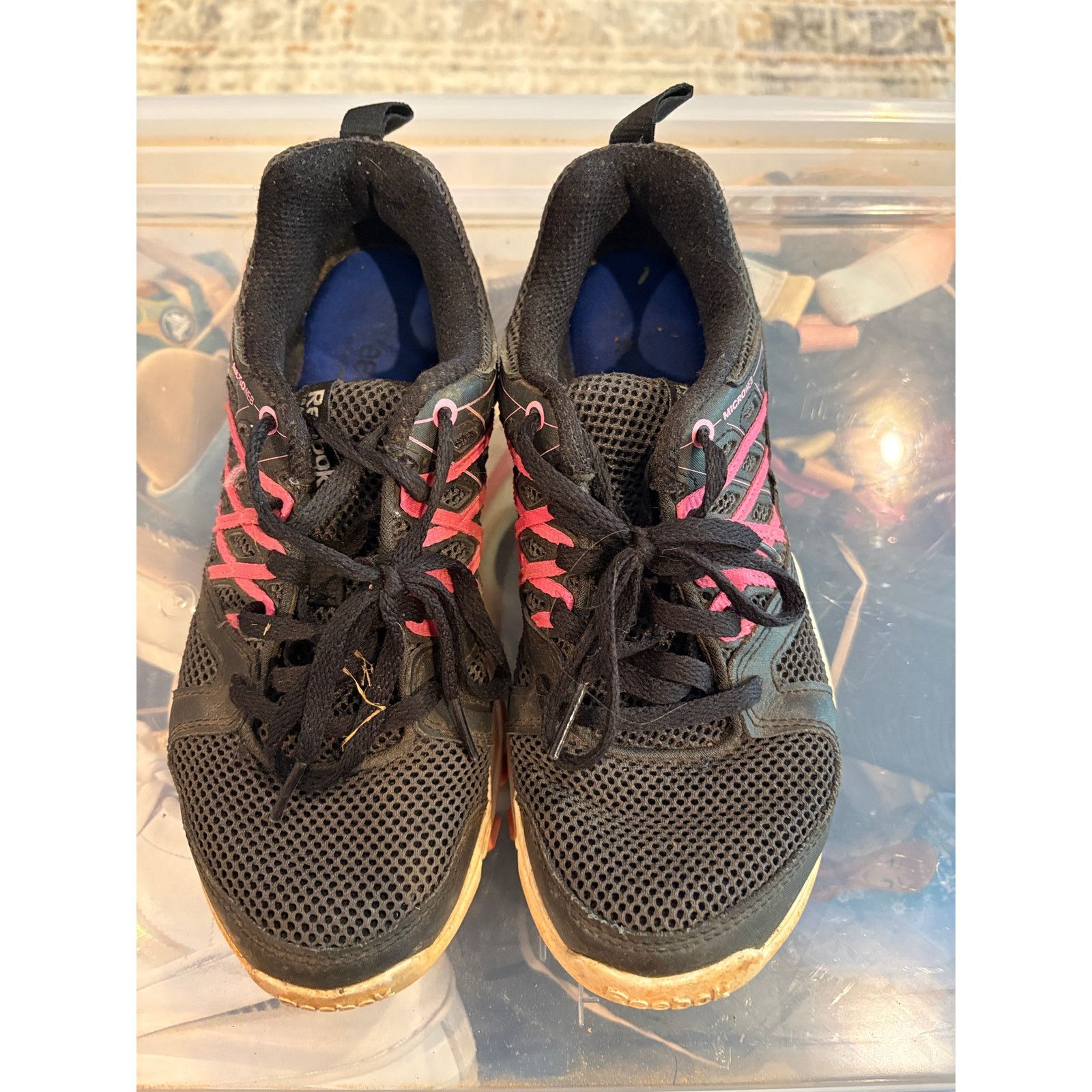 Reebok Reebok Womens Athletic Shoes Size 6.5 Black Pink Training Size US 6.5 / IT 36.5 - 9 Thumbnail