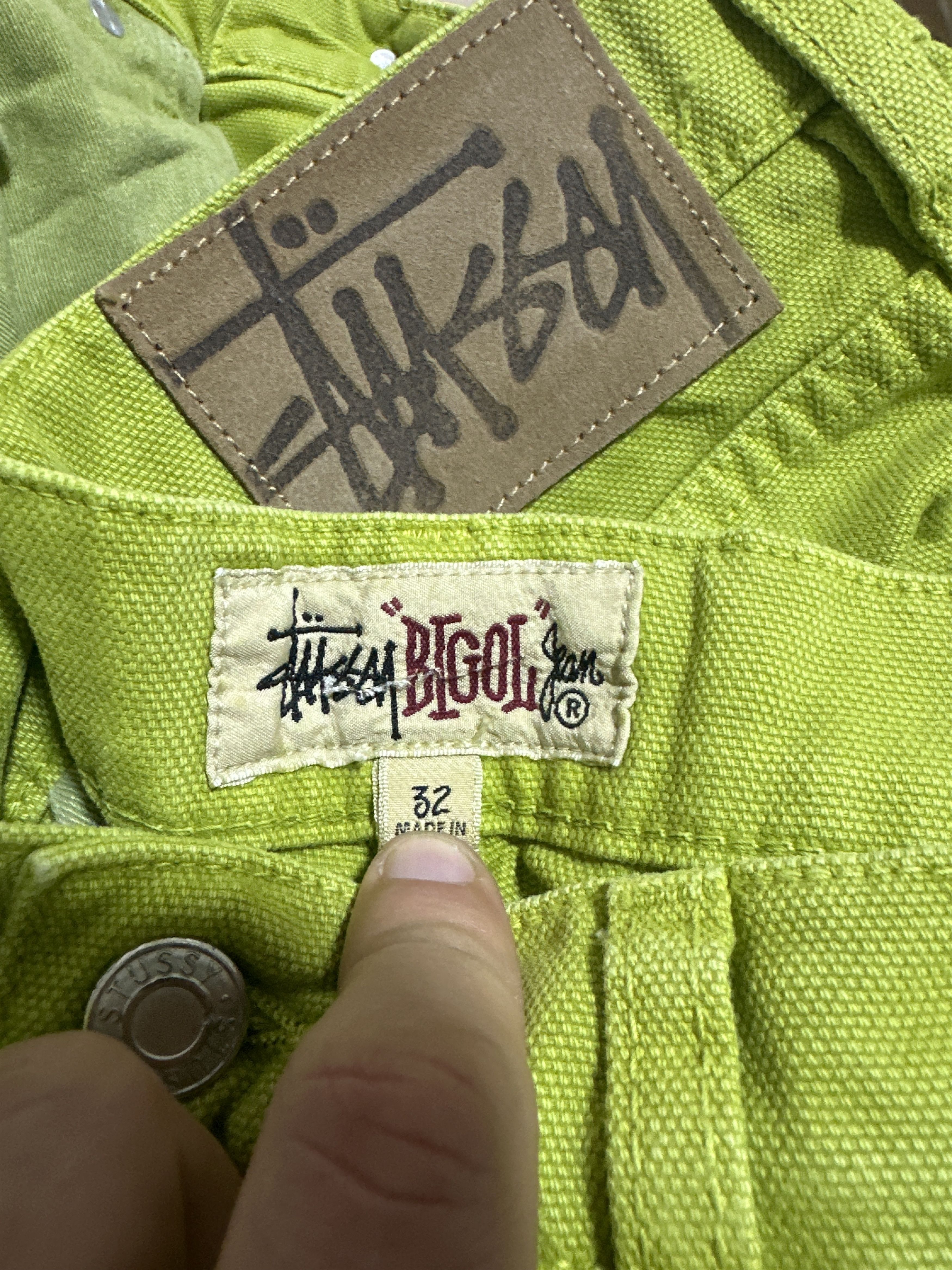 Stussy Stussy Big Ol Jean Cactüs Size 32 Size US 32 / EU 48 - 6 Thumbnail