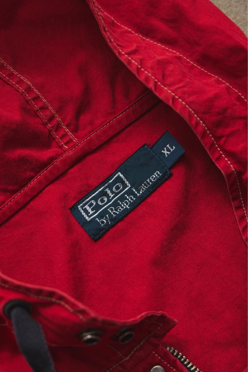 Polo Ralph Lauren Polo Ralph Lauren Vintage Multi-Pocket Hooded Jacket Size US XL / EU 56 / 4 - 9 Thumbnail