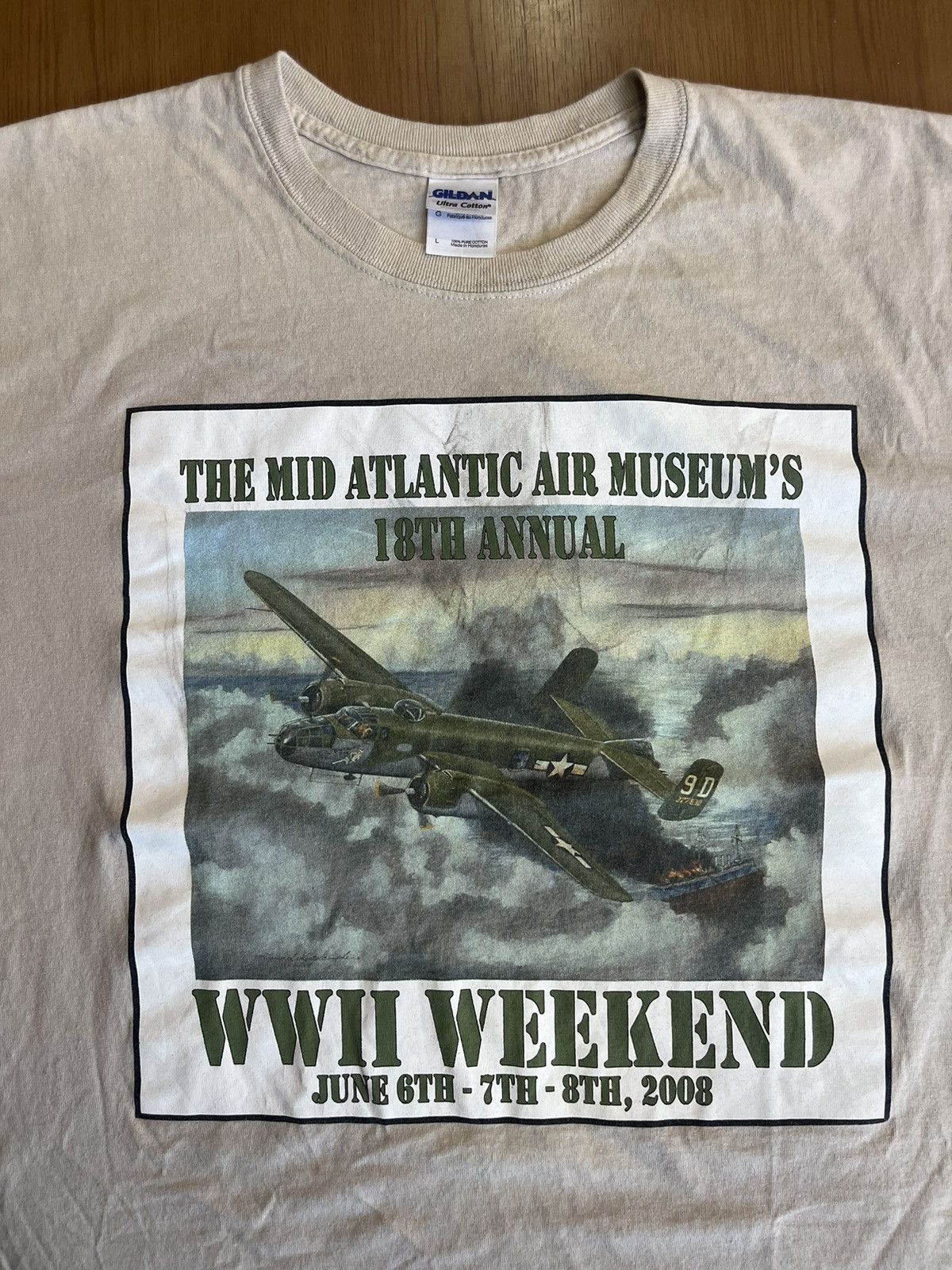 Arts & Science Vtg The Mid Atlantic Air Museum’s WW2 Week end 08’sTshirt Size US L / EU 52-54 / 3 - 5 Thumbnail