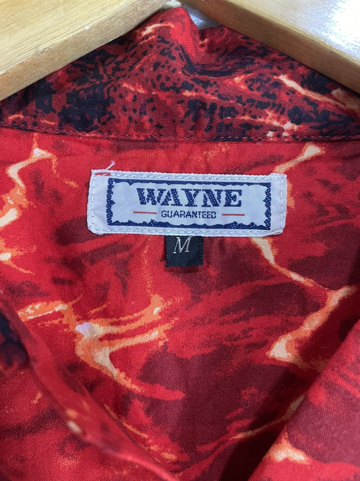 Japanese Brand Vintage Burning Flames Hawaii Shirt Size US M / EU 48-50 / 2 - 5 Thumbnail