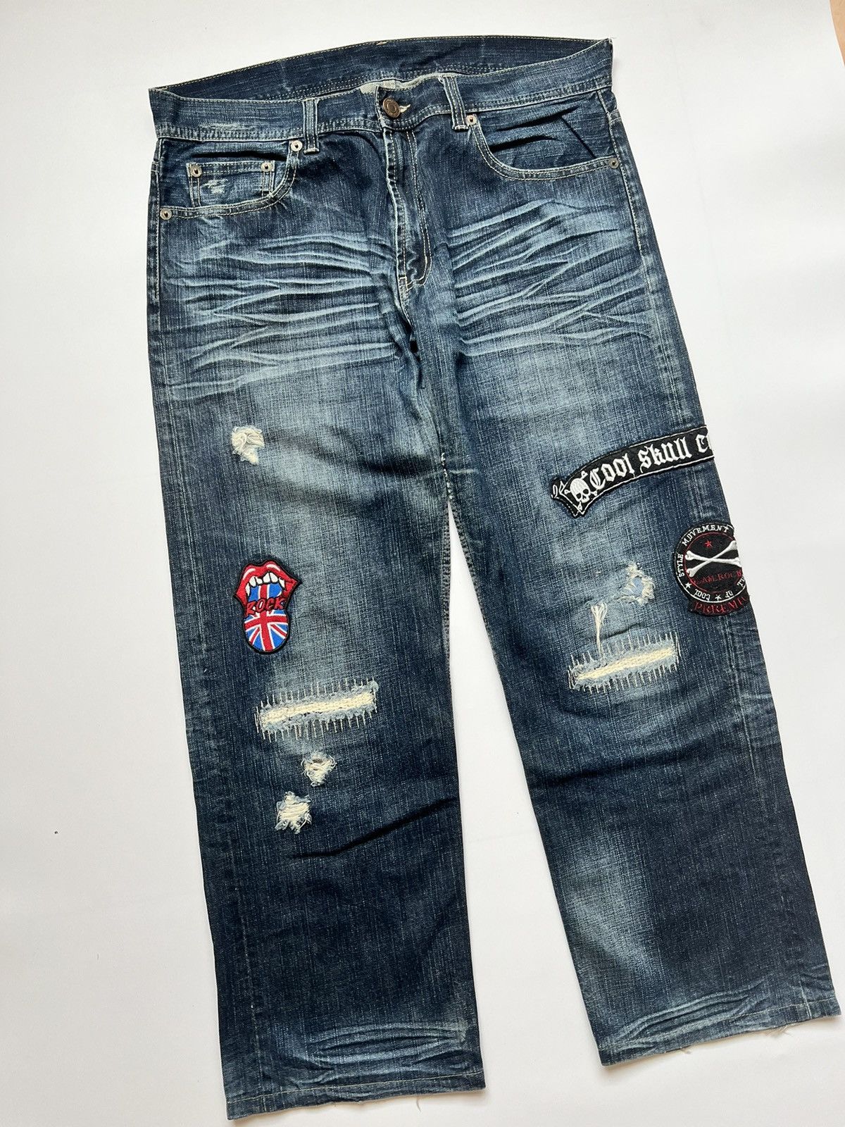 Japanese Brand Japanese Brand Patches Denim Size US 38 / EU 54 - 2 Thumbnail