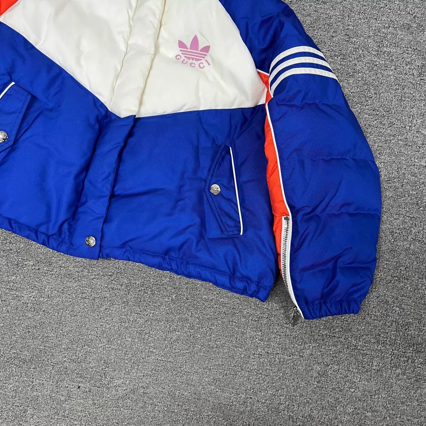 Gucci Gucci x Adidas Colorblocked Short Wide Puffer 38 99new Size XS / US 0-2 / IT 36-38 - 4 Thumbnail